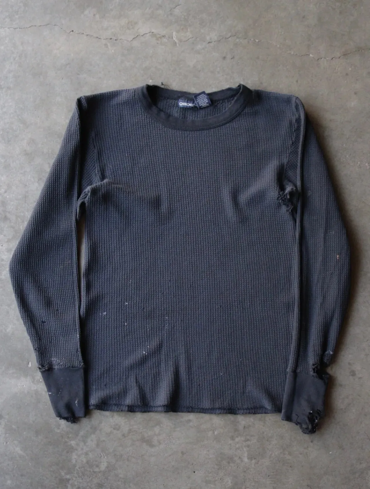 1990S BLACK THERMAL SHIRT