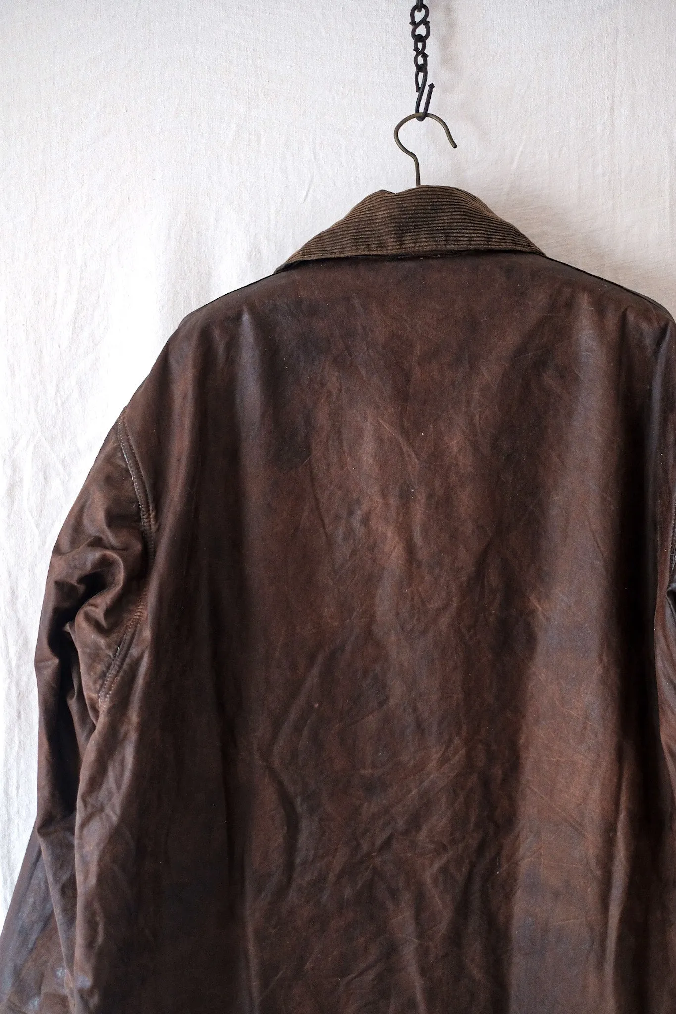 【~80's】Vintage Barbour "NORTHUMBRIA" 2 Crest