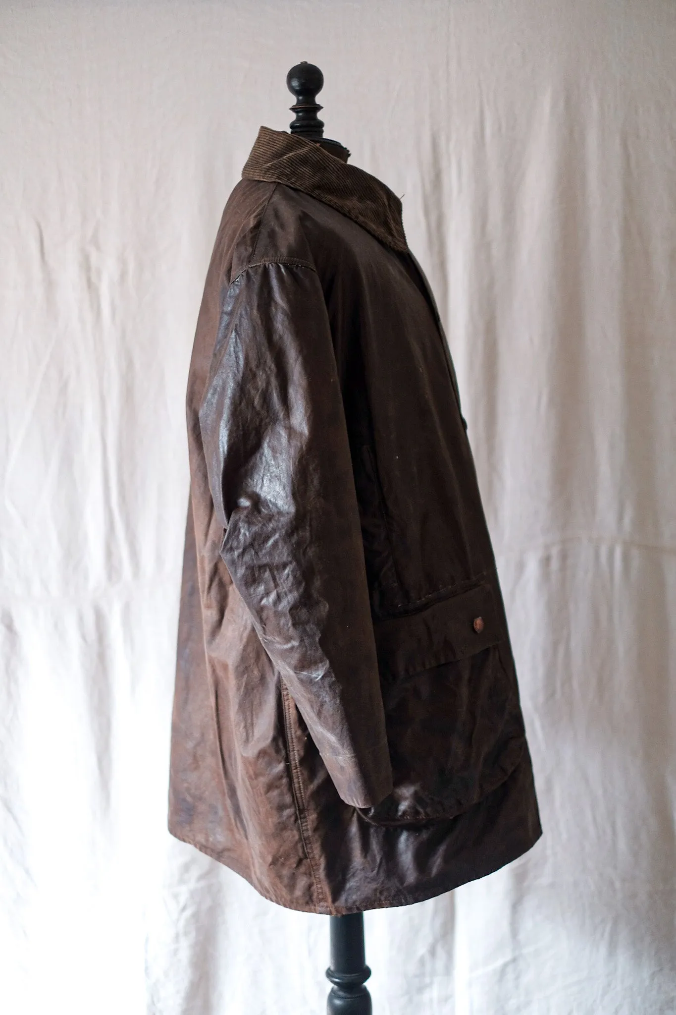 【~80's】Vintage Barbour "NORTHUMBRIA" 2 Crest