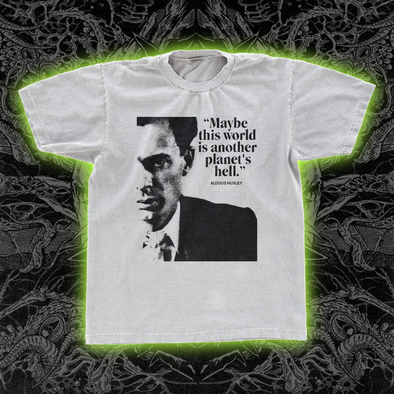 Aldous Huxley Another Planet's Hell Classic Tee