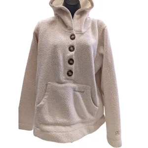 Avalanche Hoodie Women Large Thermal Fleece Pullover Sherpa Cozy Kangaroo Pocket