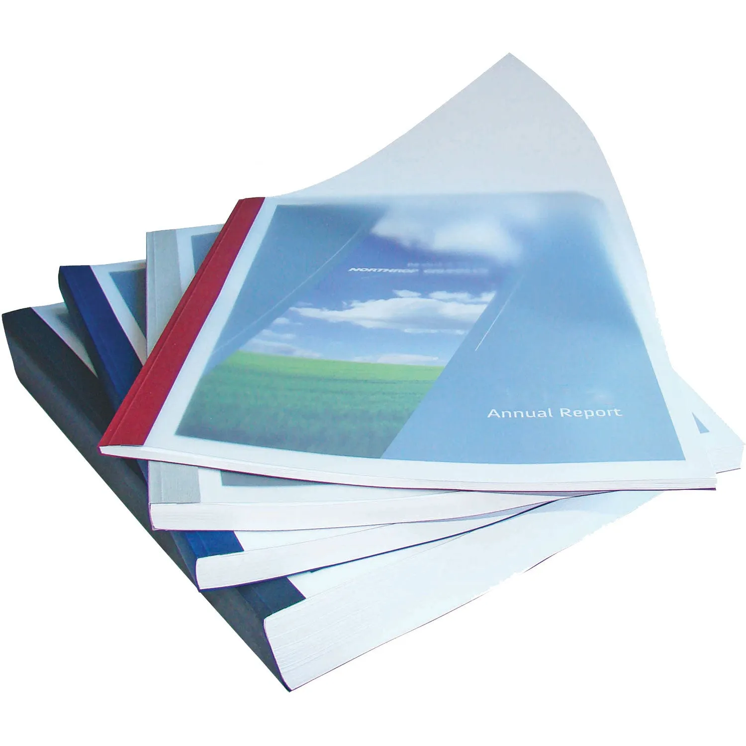 Bindomatic Aquarelle Graphite Thermal Binding Covers