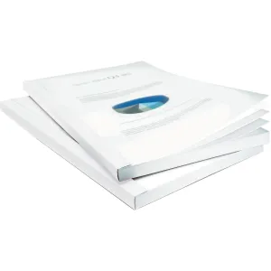 Bindomatic Classic White Thermal Binding Covers