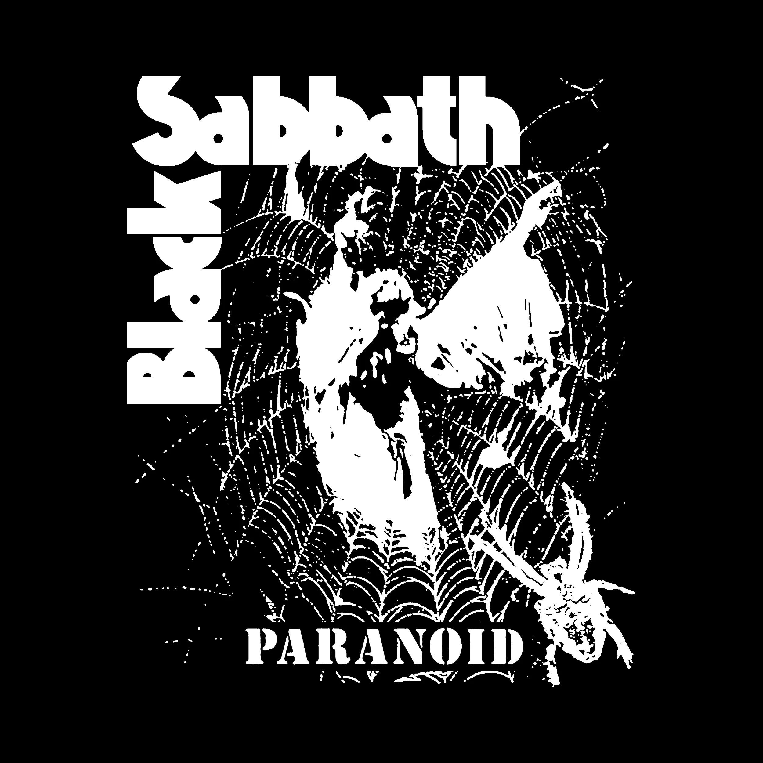 Black Sabbath Paranoid Spider Classic Tee