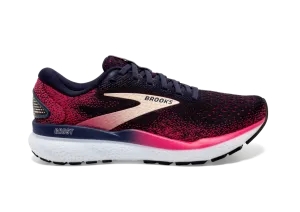 Brooks Ghost 16 (B Width) -  Peacoat/Raspberry/Apricot (Womens)