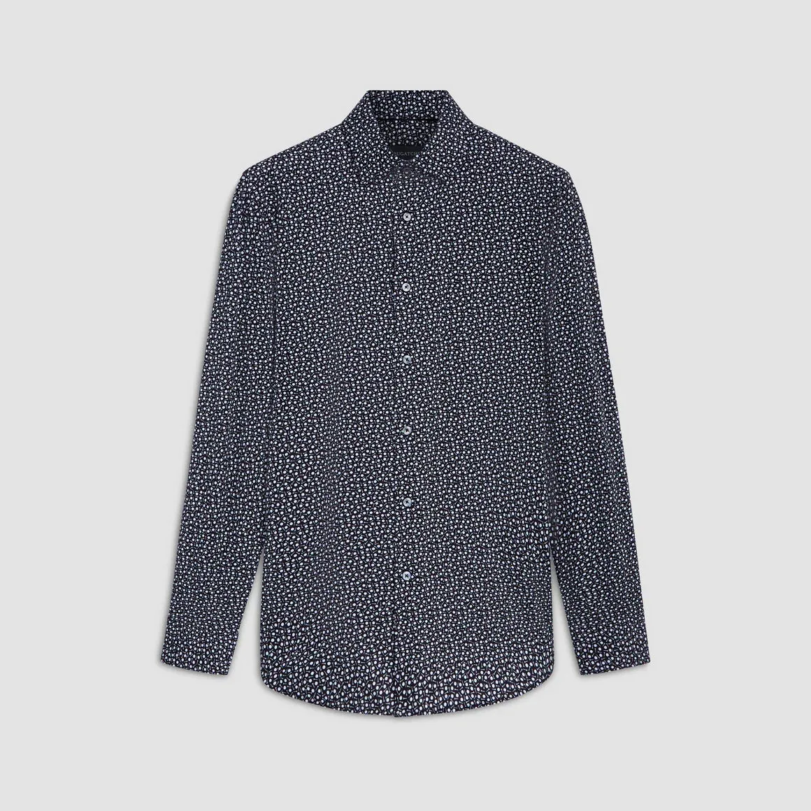 Bugatchi James Nail & Tack Print OoohCotton Shirt