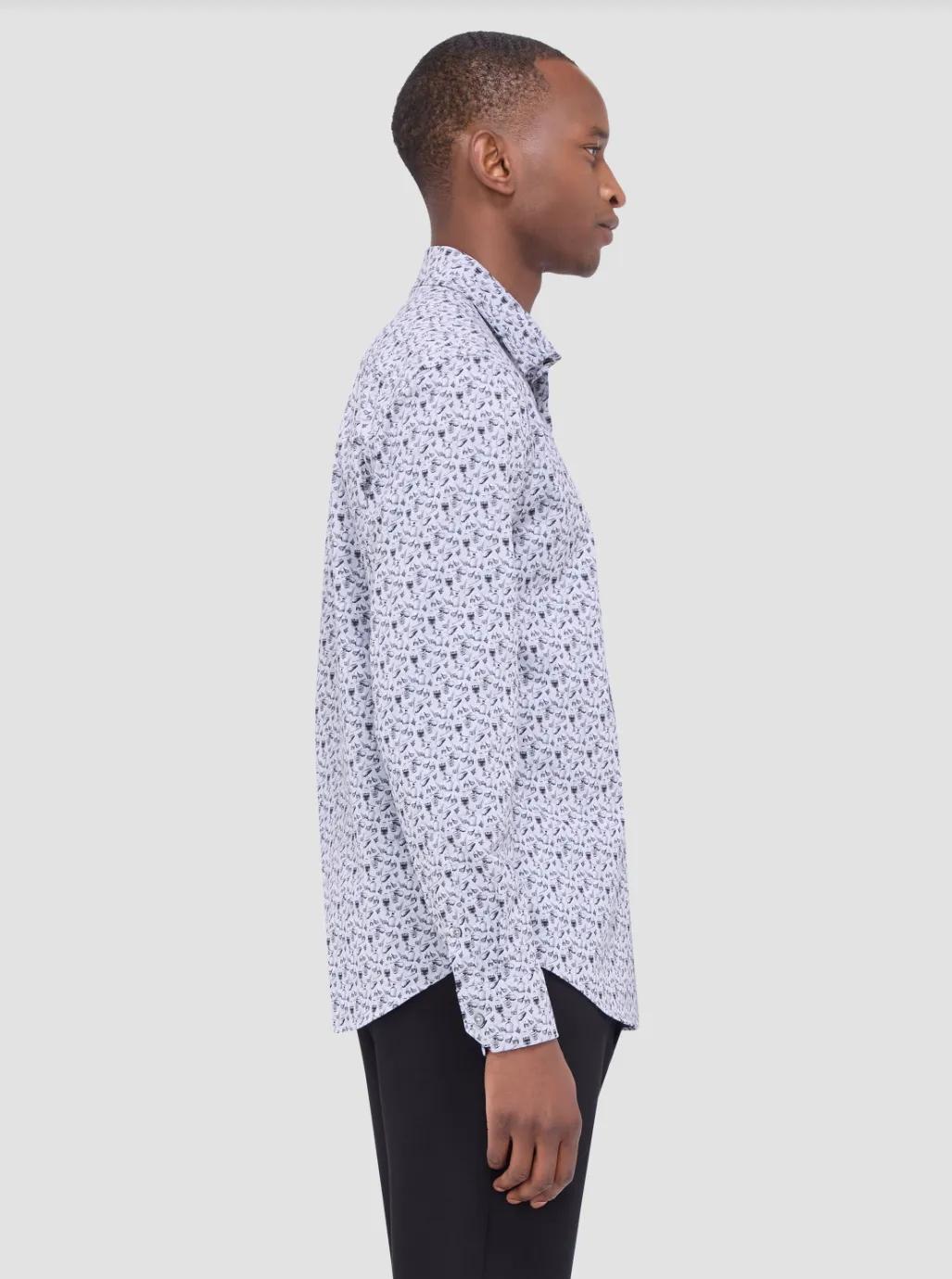 Bugatchi OoohCotton® Jimmy Long Sleeve Shirt