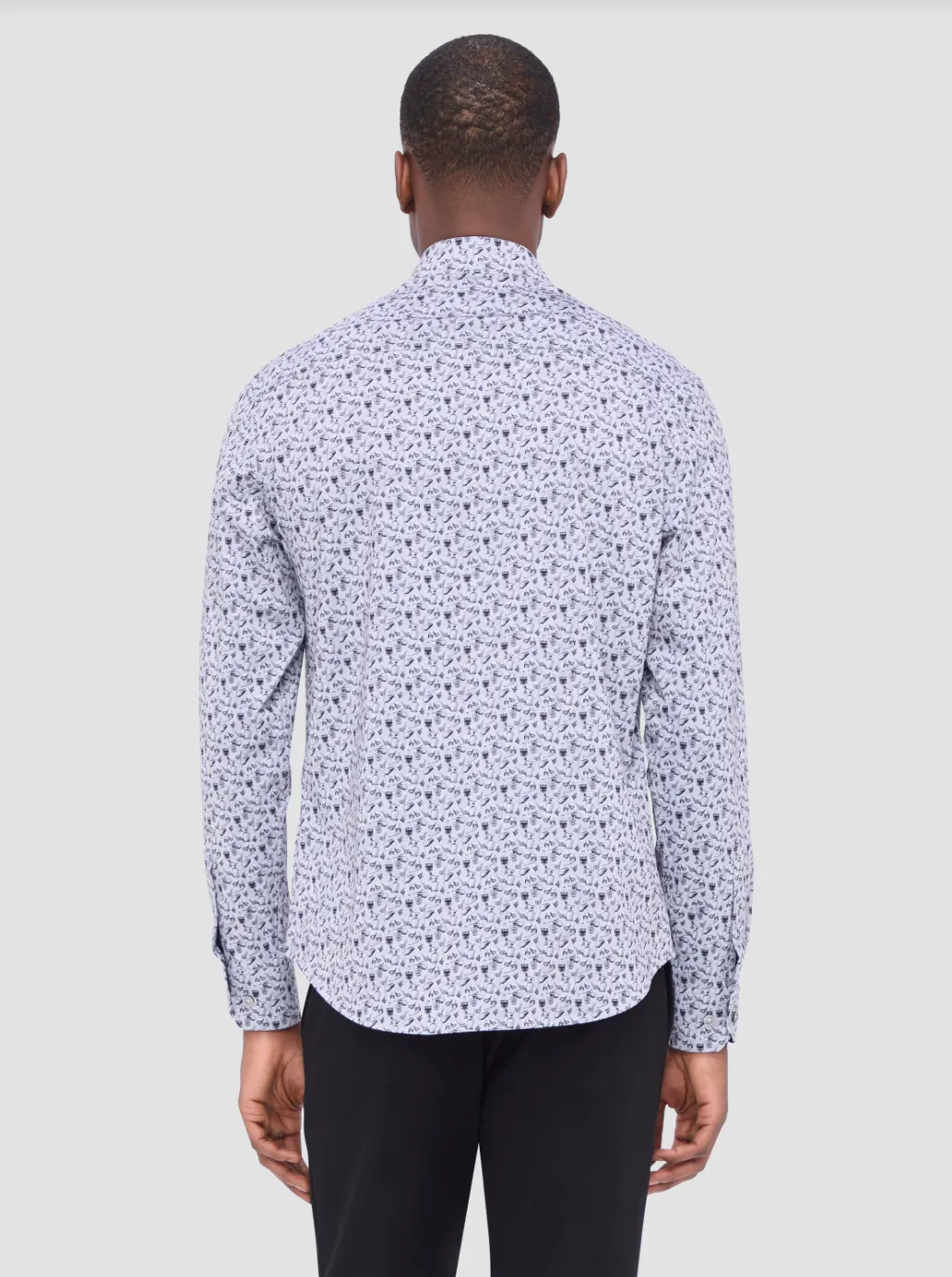 Bugatchi OoohCotton® Jimmy Long Sleeve Shirt