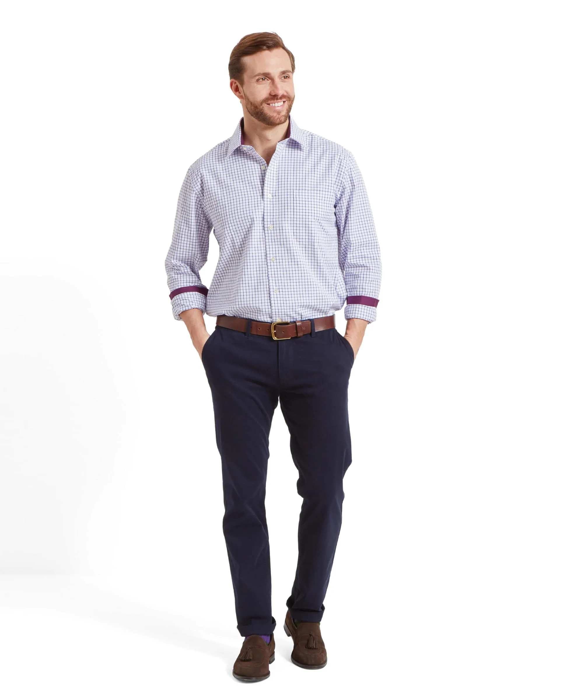 Cambridge Classic Shirt - Purple