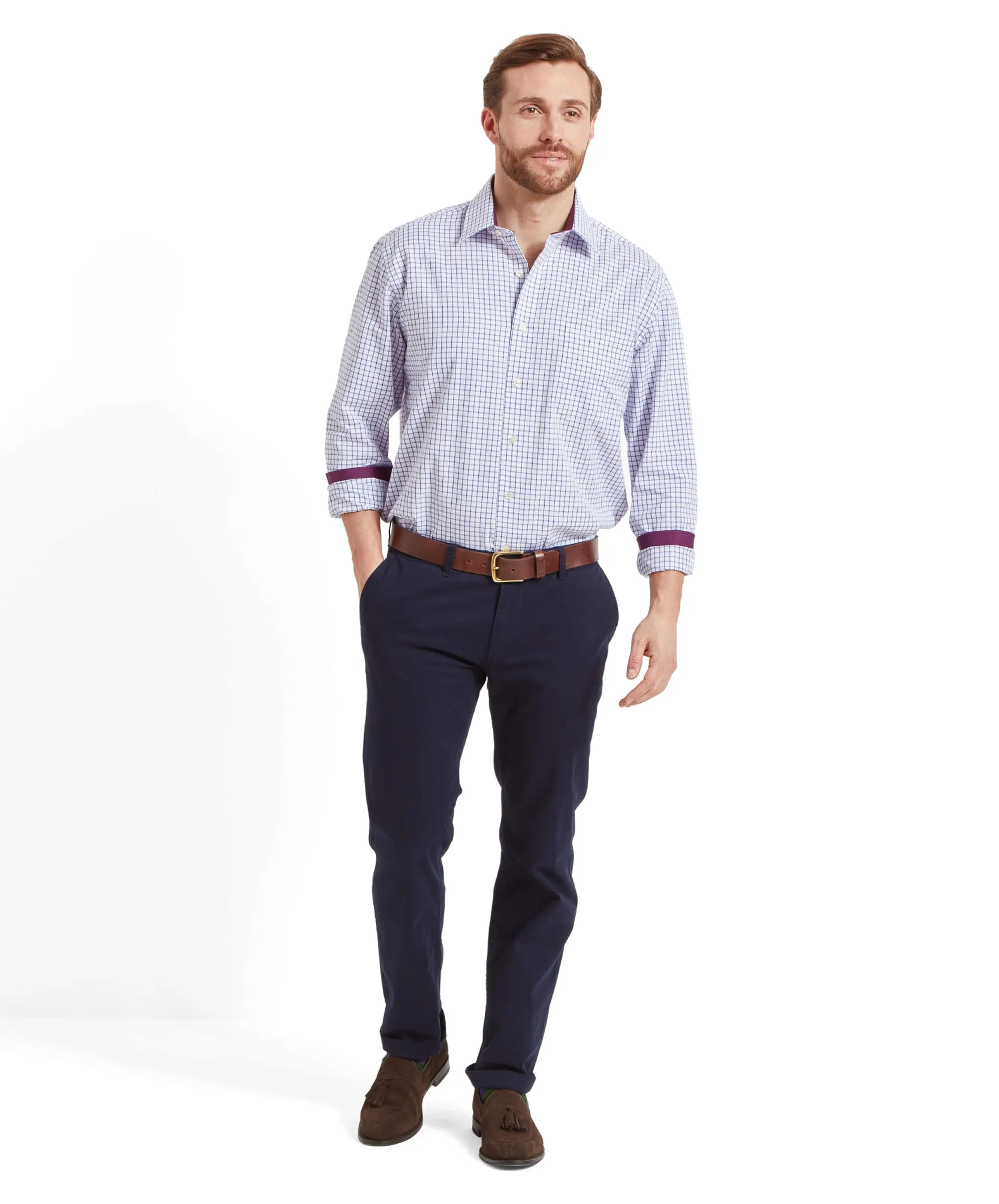 Cambridge Classic Shirt - Purple