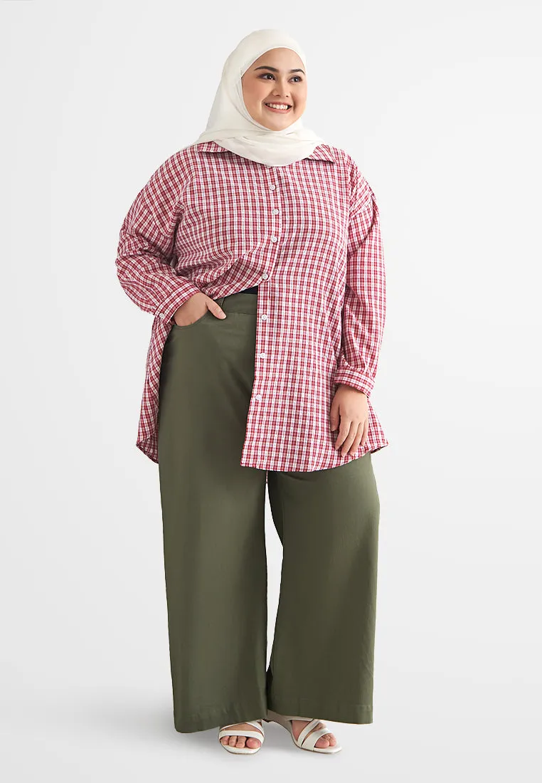 Cherlyn Classic Long Sleeve Checkered Shirt