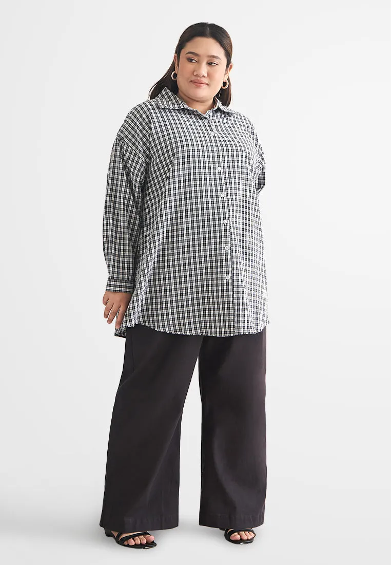 Cherlyn Classic Long Sleeve Checkered Shirt