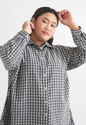 Cherlyn Classic Long Sleeve Checkered Shirt