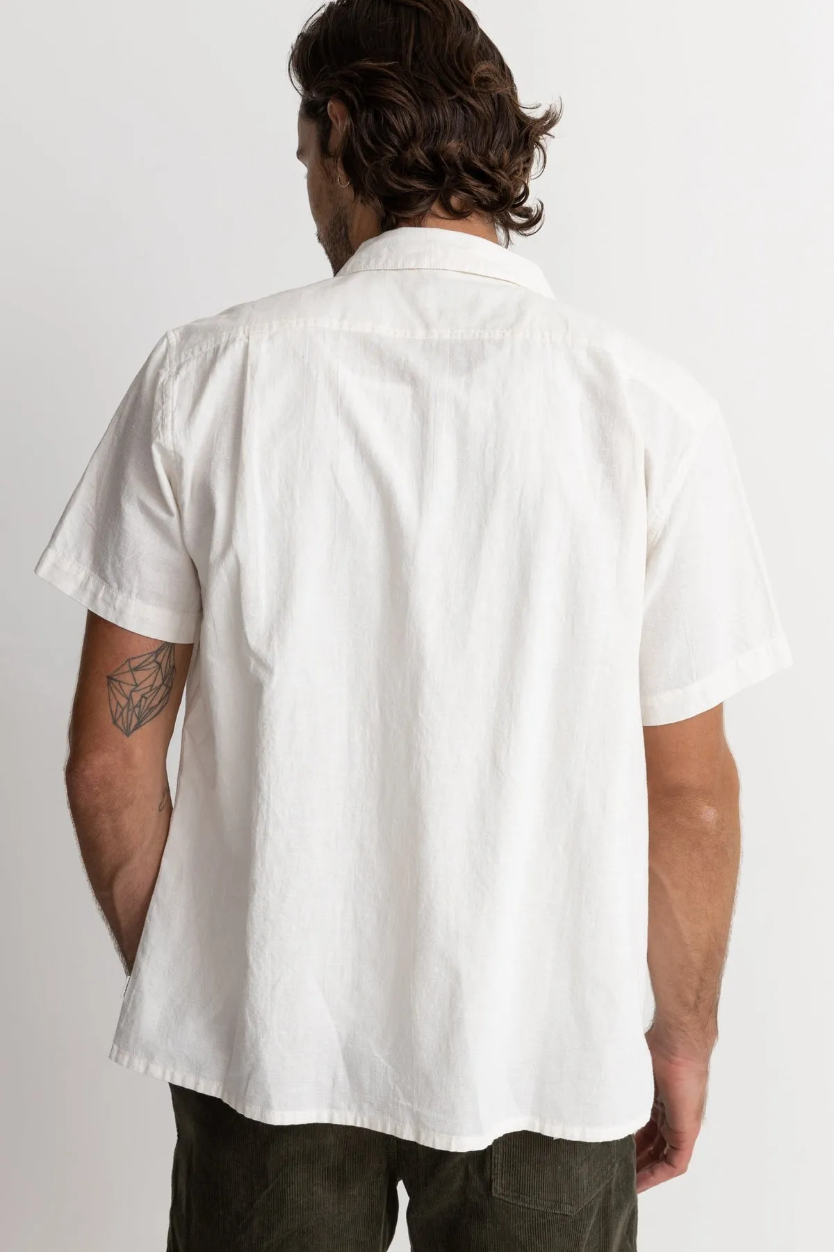 Classic Linen Shirt White