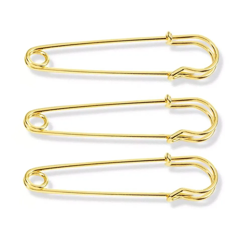 Classic Safety Collar Pin 3 Pcs