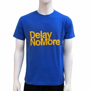 Delay No More Classic T-Shirt, Navy Blue