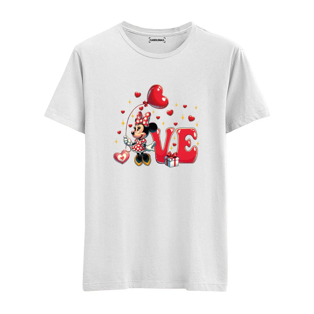 Disney Valentine Girl - Regular Tshirt