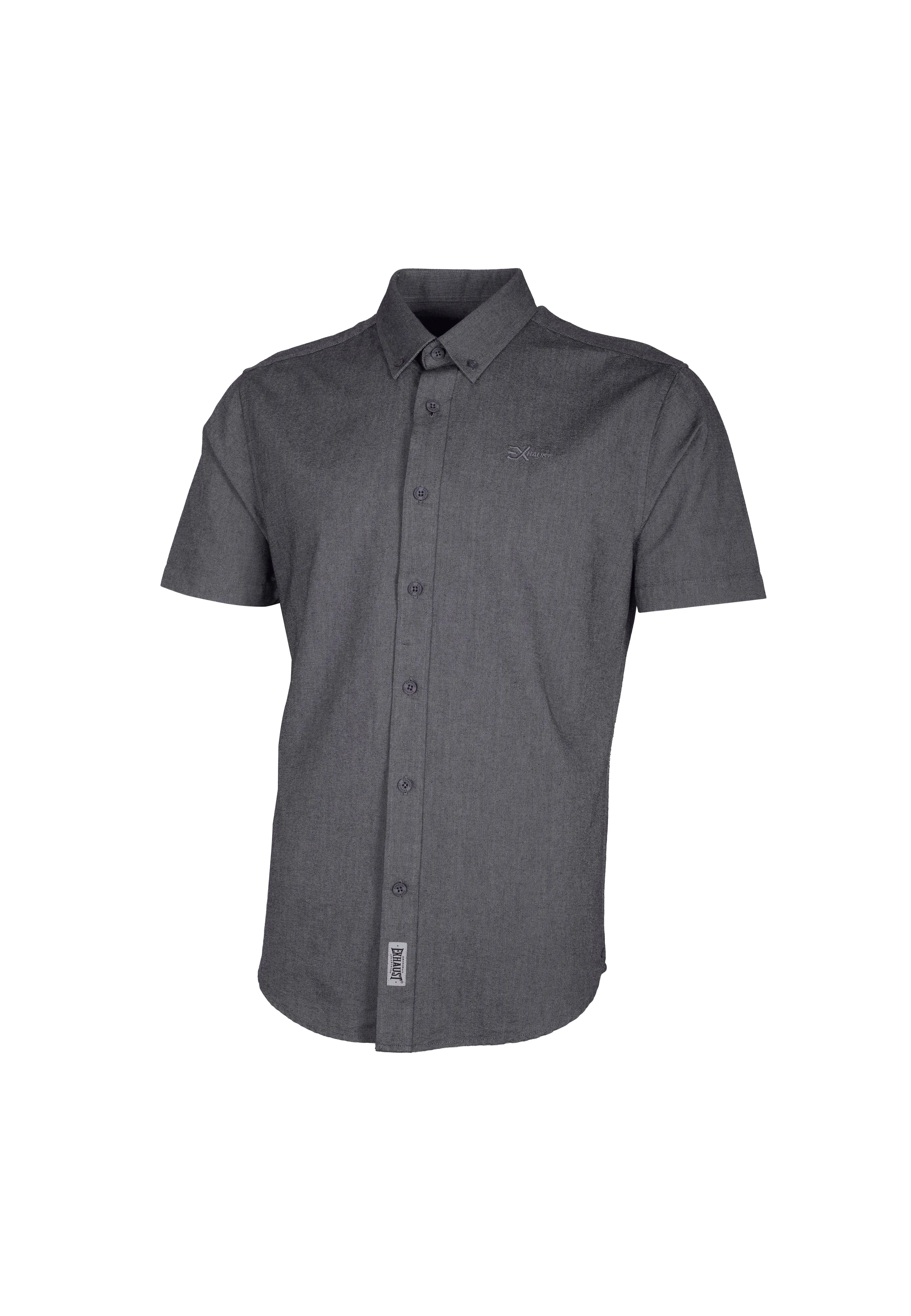 EXHAUST 100% Cotton Short Sleeve Shirt [Slim Fit] (SET A) 1314