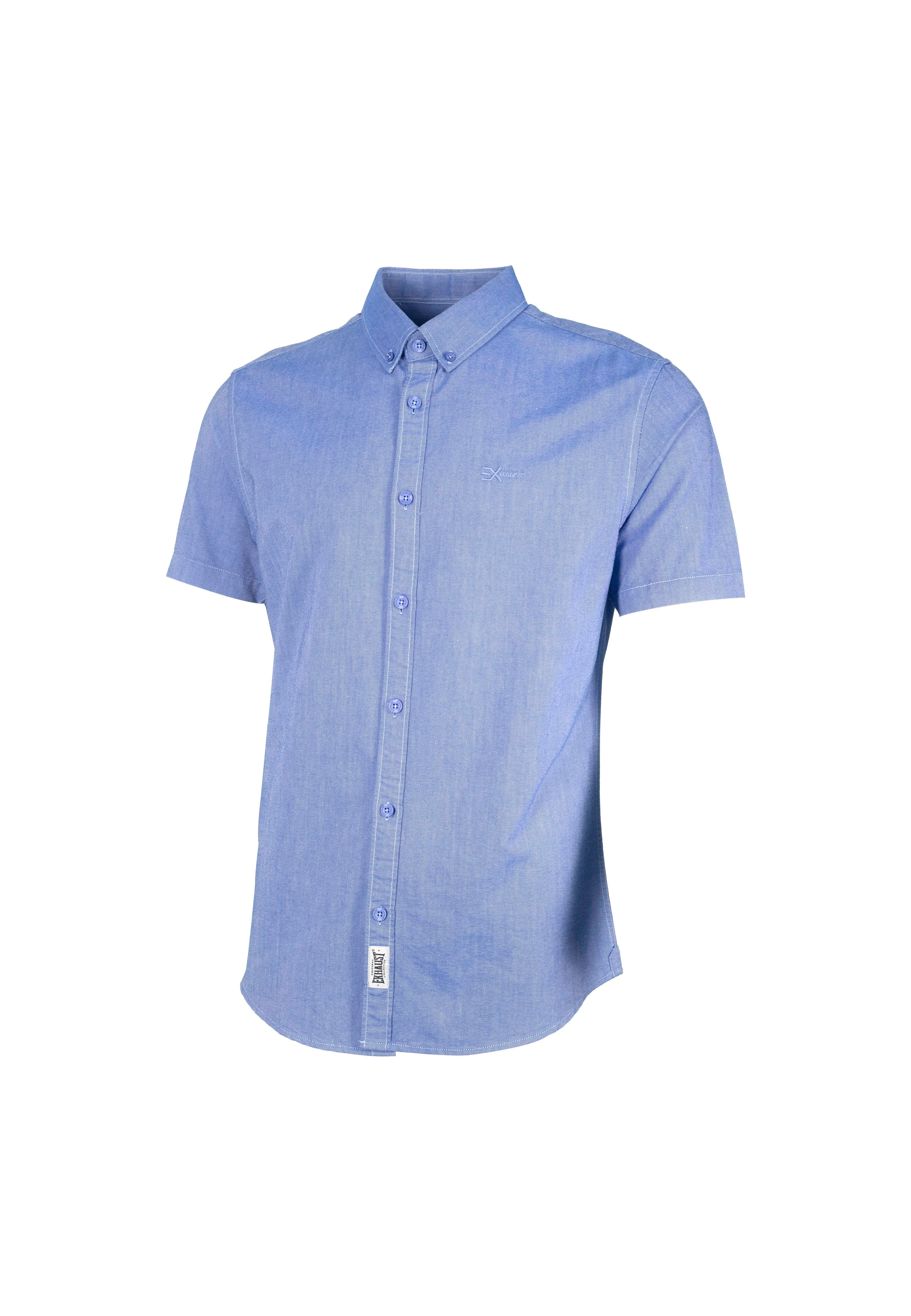 EXHAUST 100% Cotton Short Sleeve Shirt [Slim Fit] (SET A) 1314