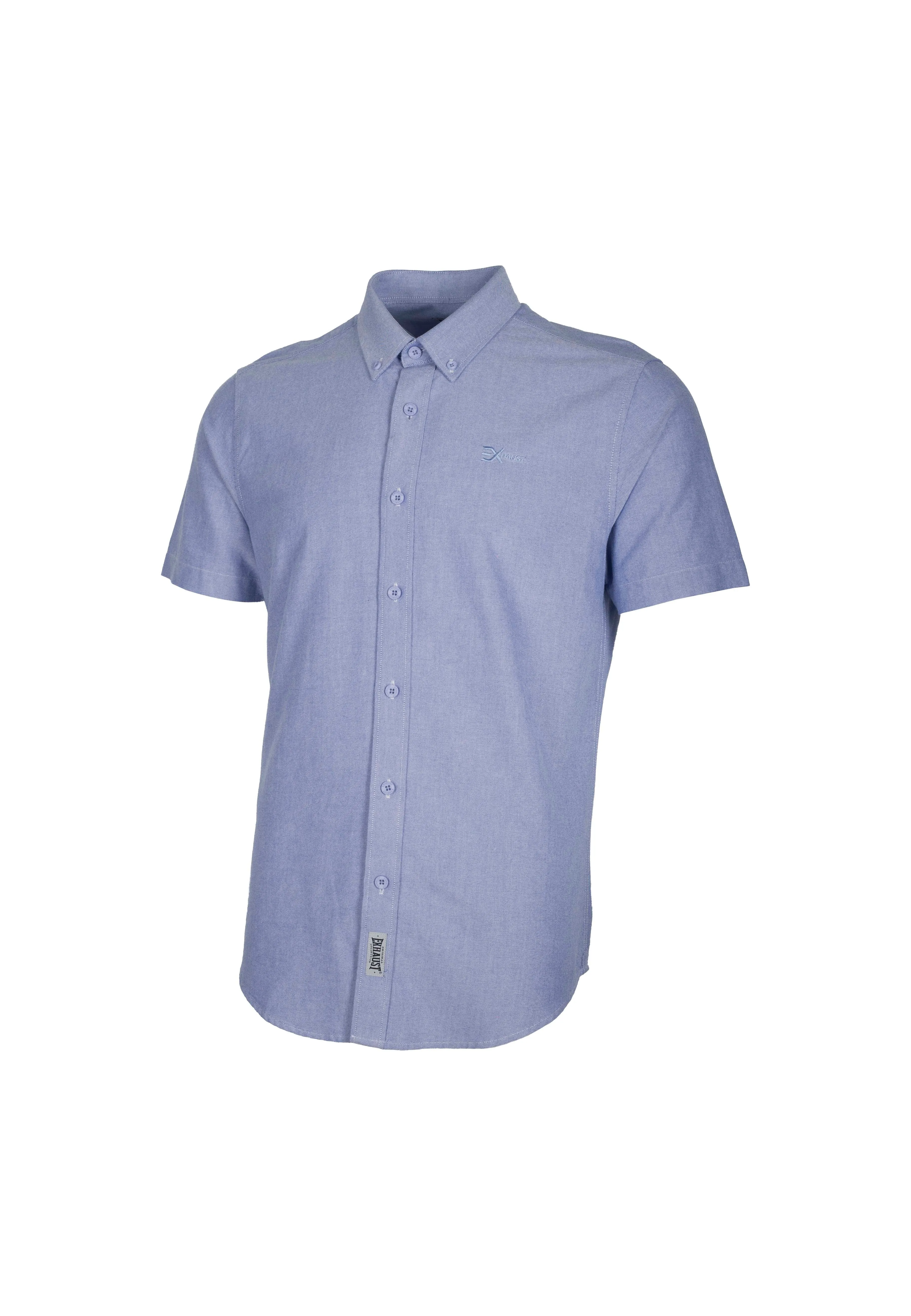 EXHAUST 100% Cotton Short Sleeve Shirt [Slim Fit] (SET A) 1314