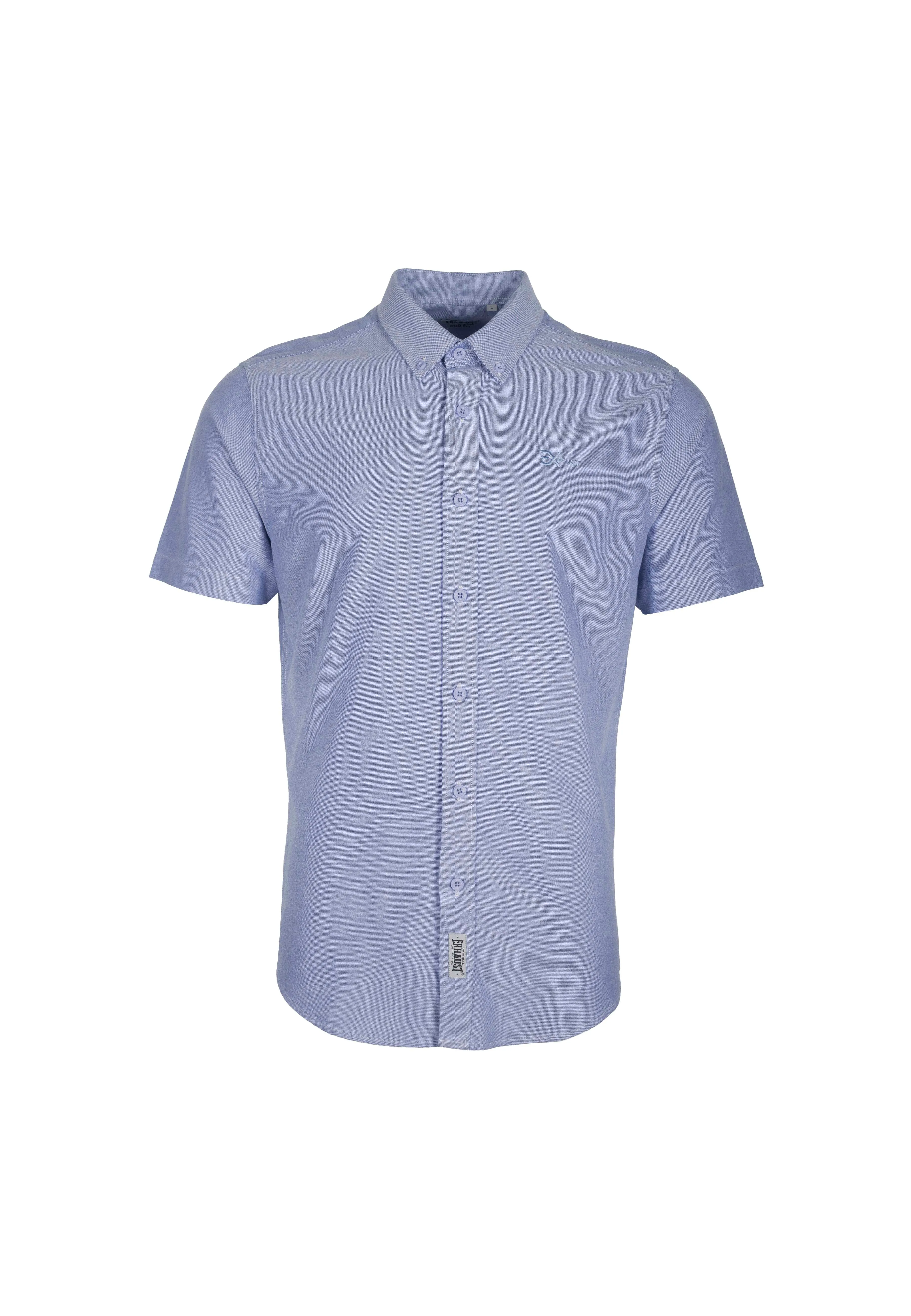 EXHAUST 100% Cotton Short Sleeve Shirt [Slim Fit] (SET A) 1314