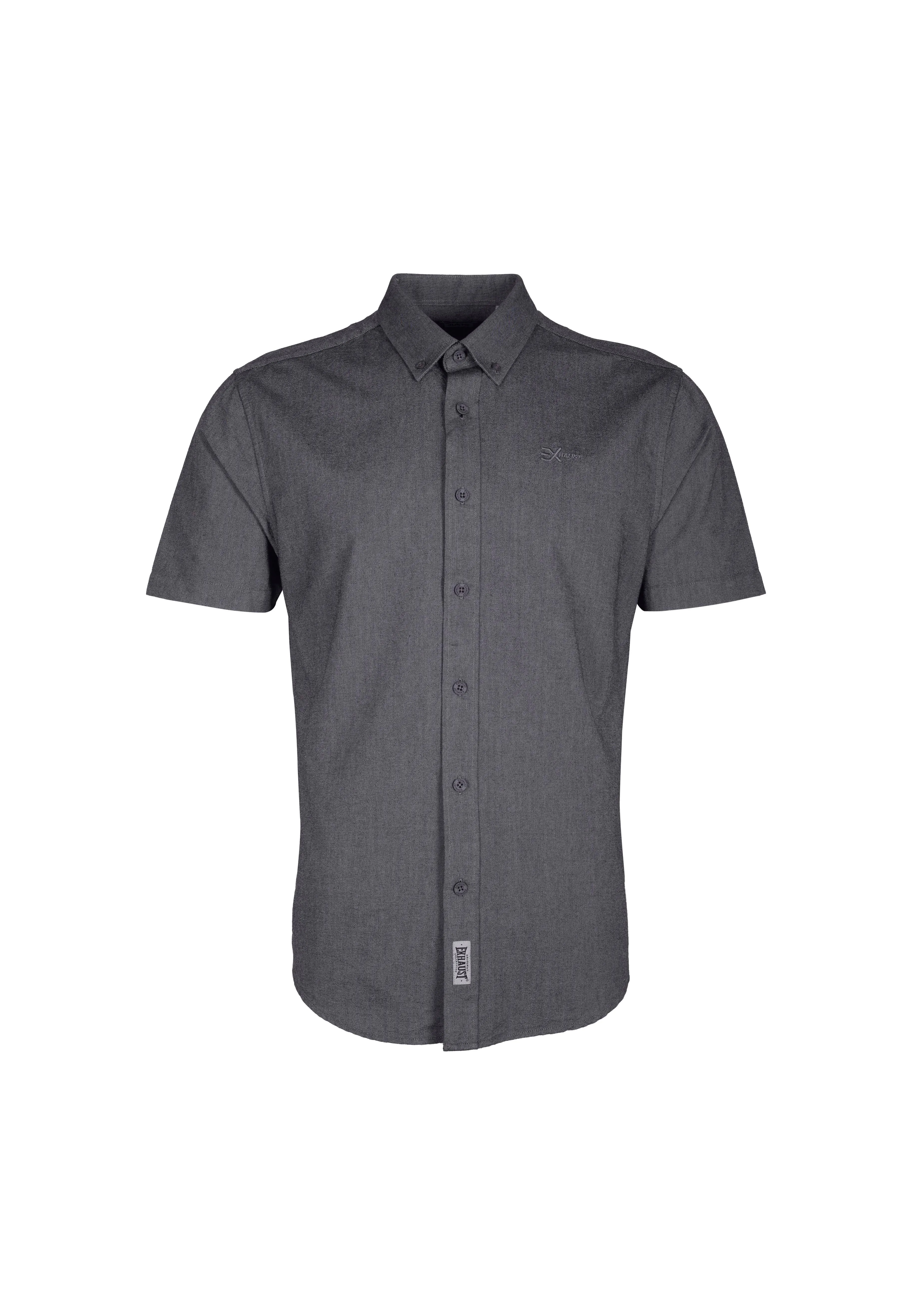 EXHAUST 100% Cotton Short Sleeve Shirt [Slim Fit] (SET B) 1314