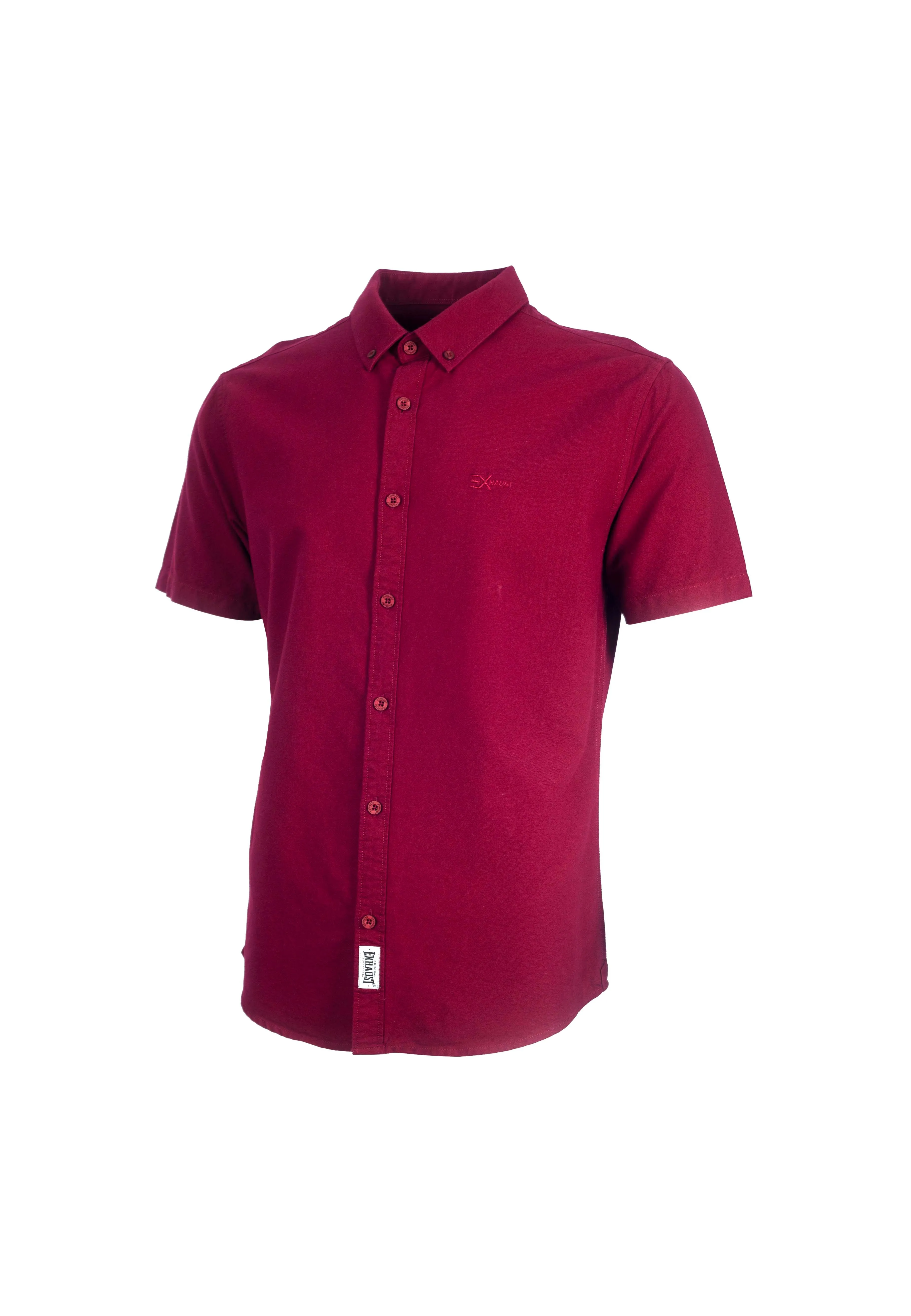 EXHAUST 100% Cotton Short Sleeve Shirt [Slim Fit] (SET B) 1314