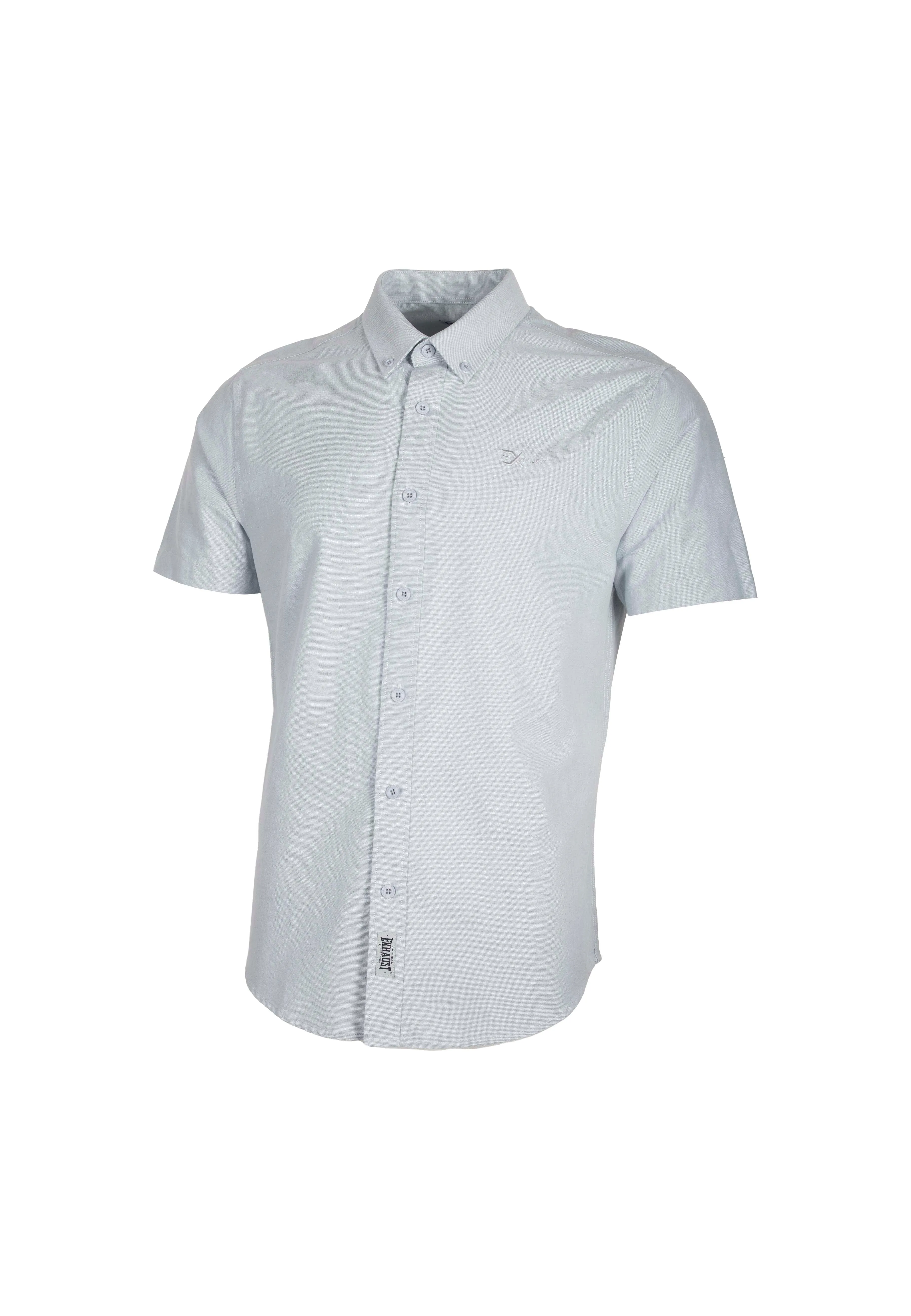 EXHAUST 100% Cotton Short Sleeve Shirt [Slim Fit] (SET B) 1314