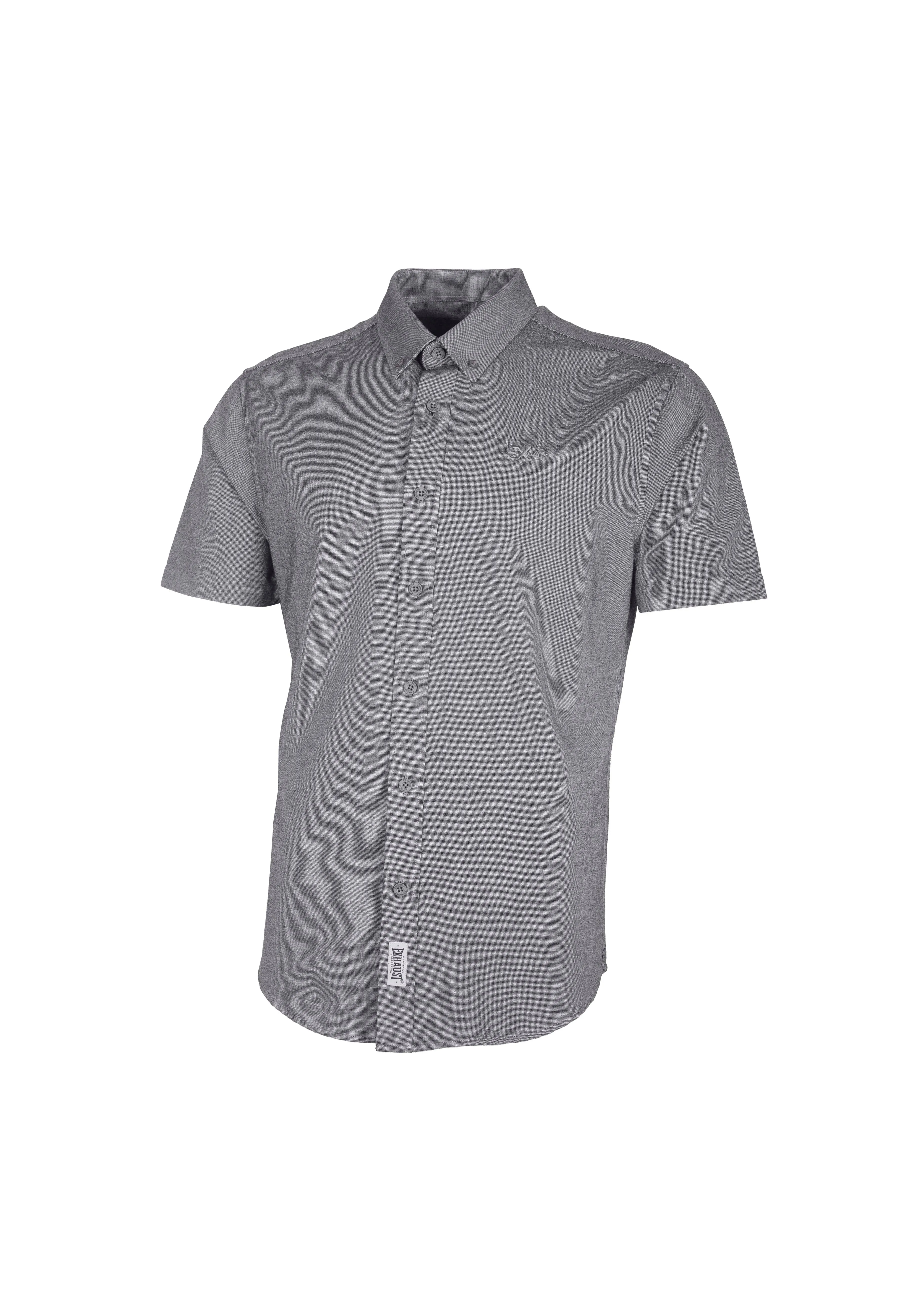 EXHAUST 100% Cotton Short Sleeve Shirt [Slim Fit] (SET B) 1314