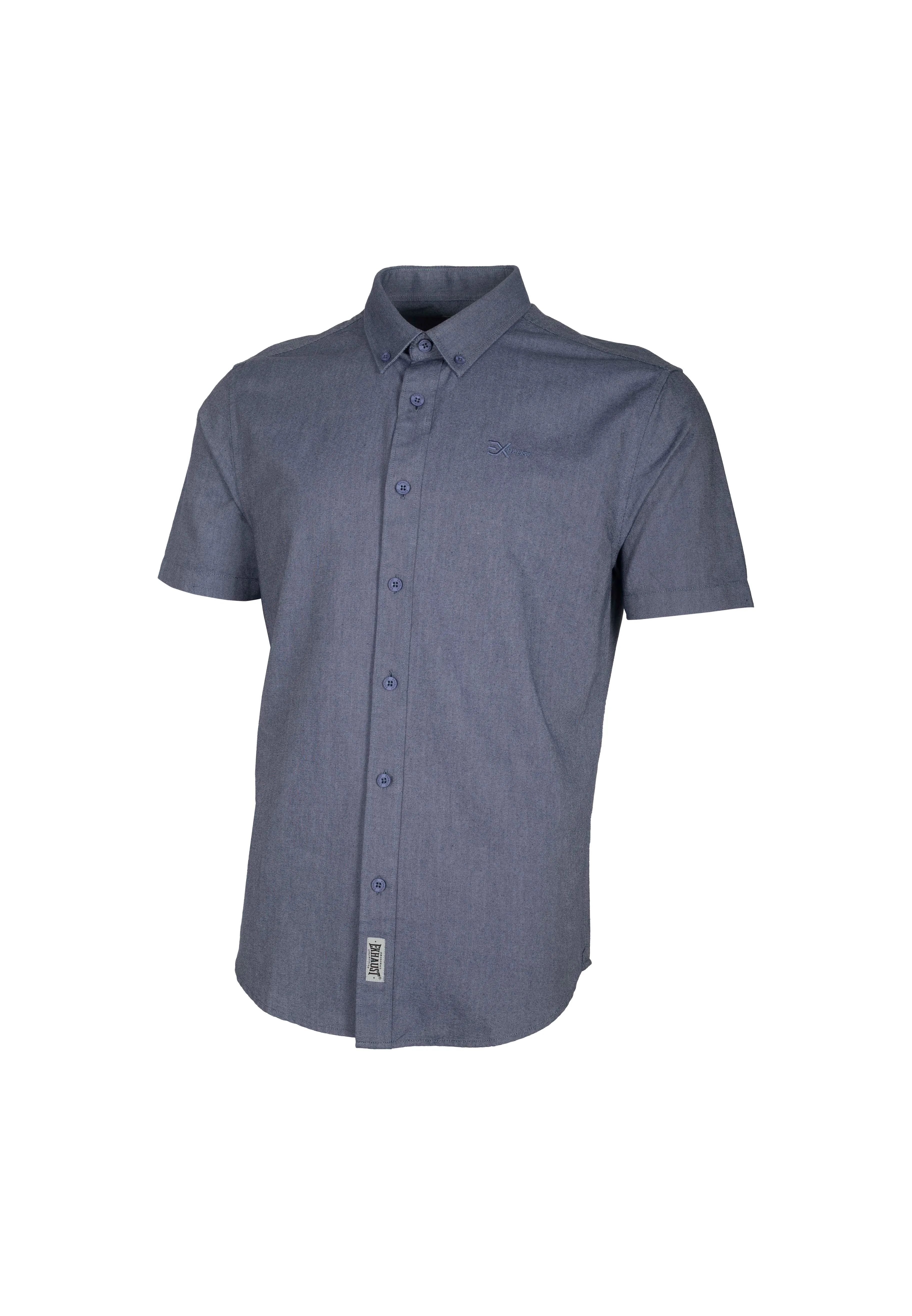 EXHAUST 100% Cotton Short Sleeve Shirt [Slim Fit] (SET B) 1314