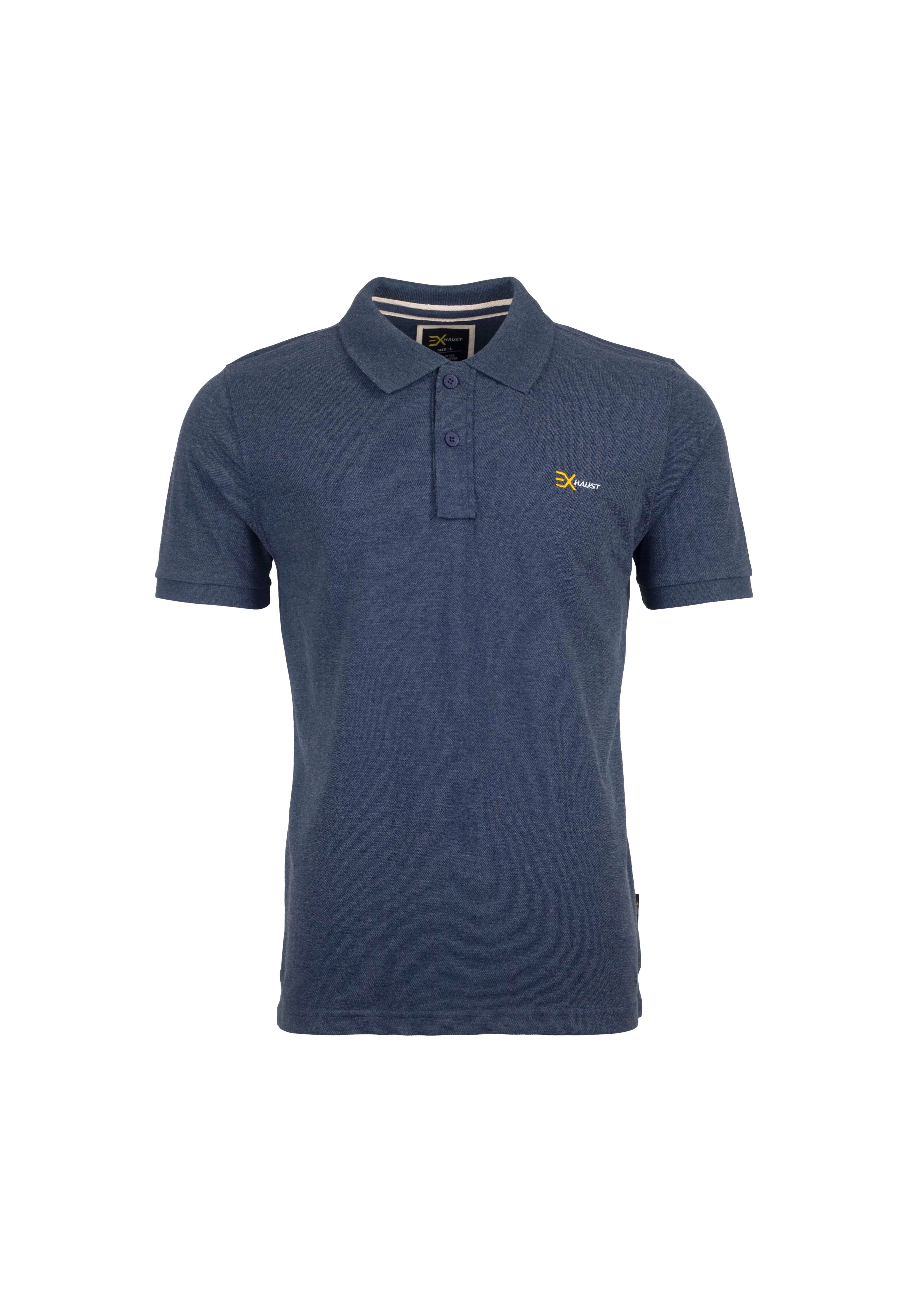 EXHAUST Plain Polo T-Shirt [2XL-4XL-Slim Fit] 1320