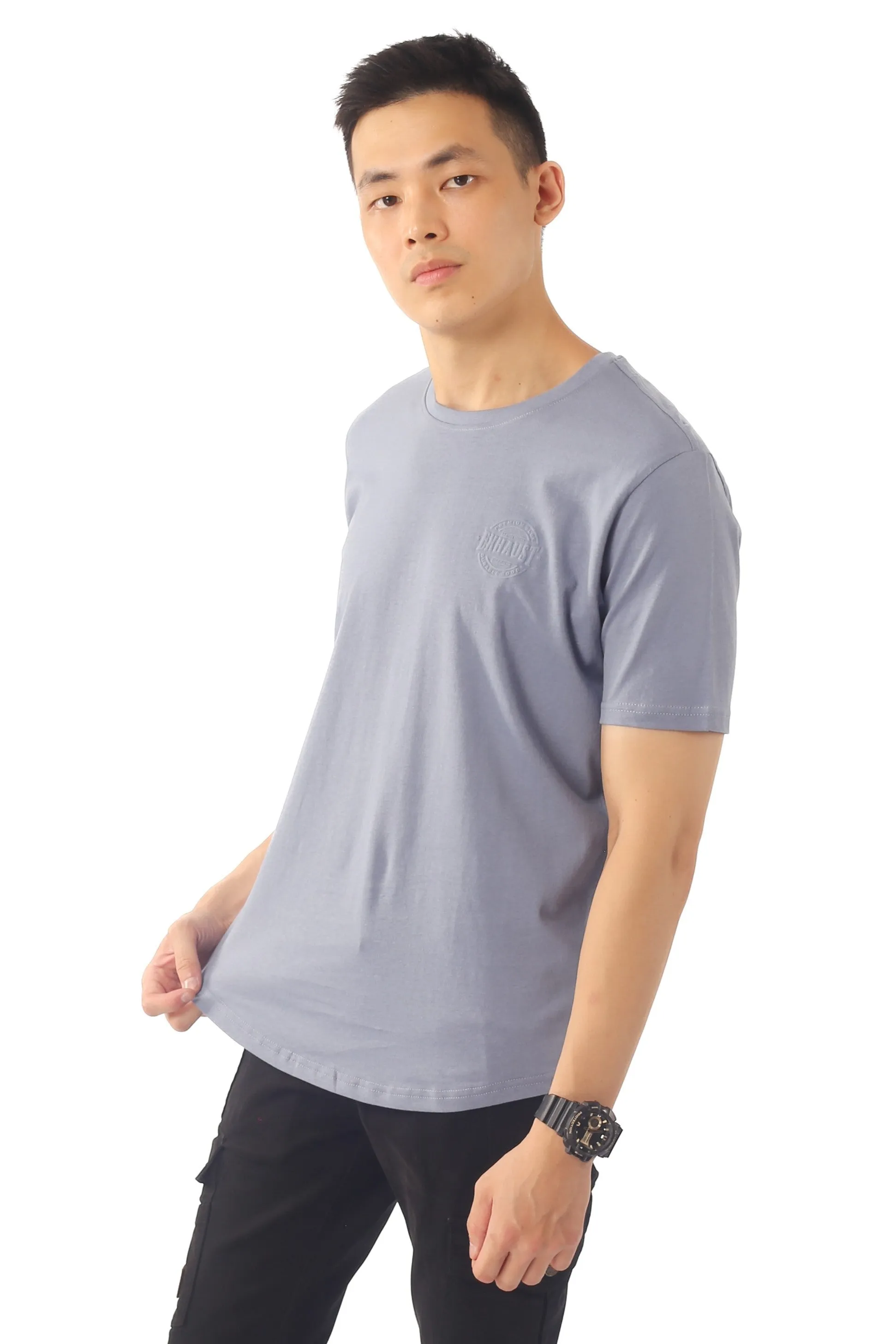 EXHAUST ROUND NECK T SHIRT [FREE CUT] 1612