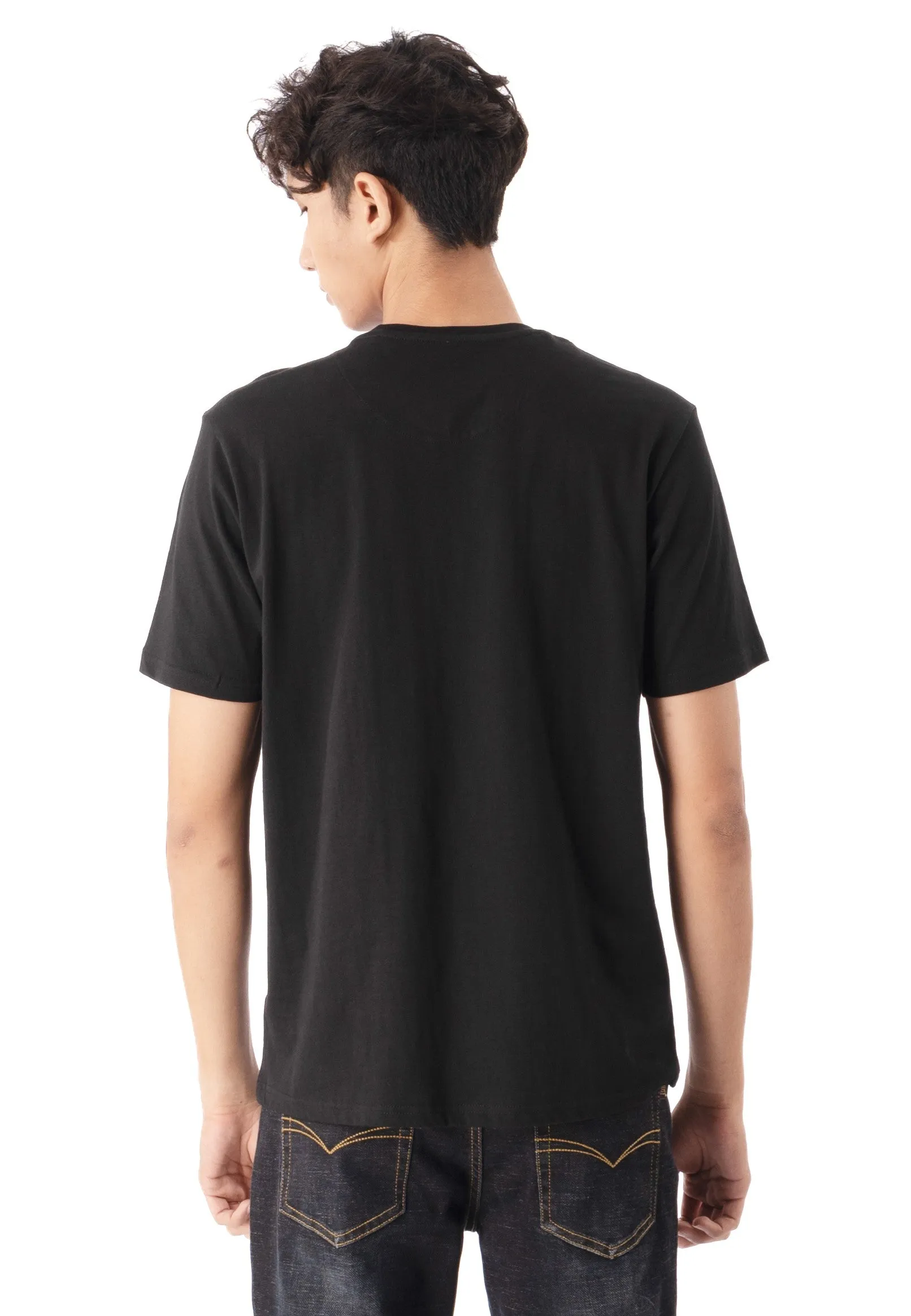 EXHAUST ROUND NECK T SHIRT [FREE CUT] 1619