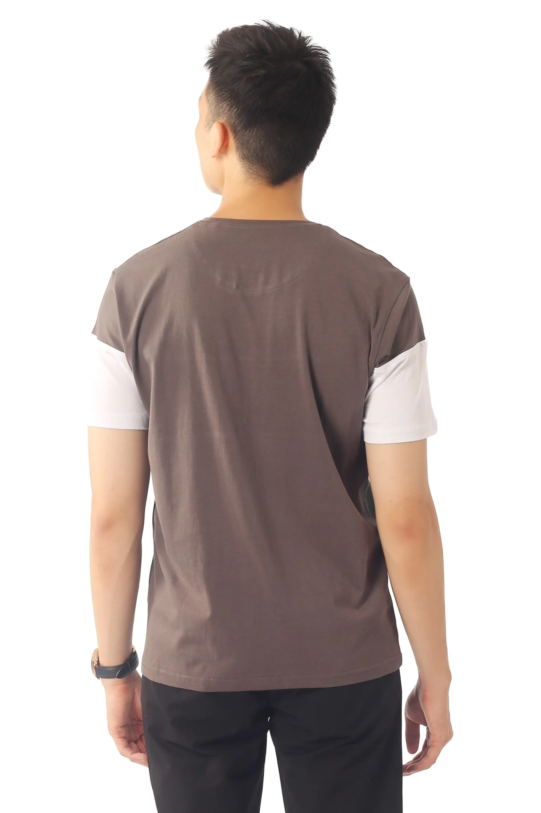 EXHAUST ROUND NECK T SHIRT [FREE CUT] 1646