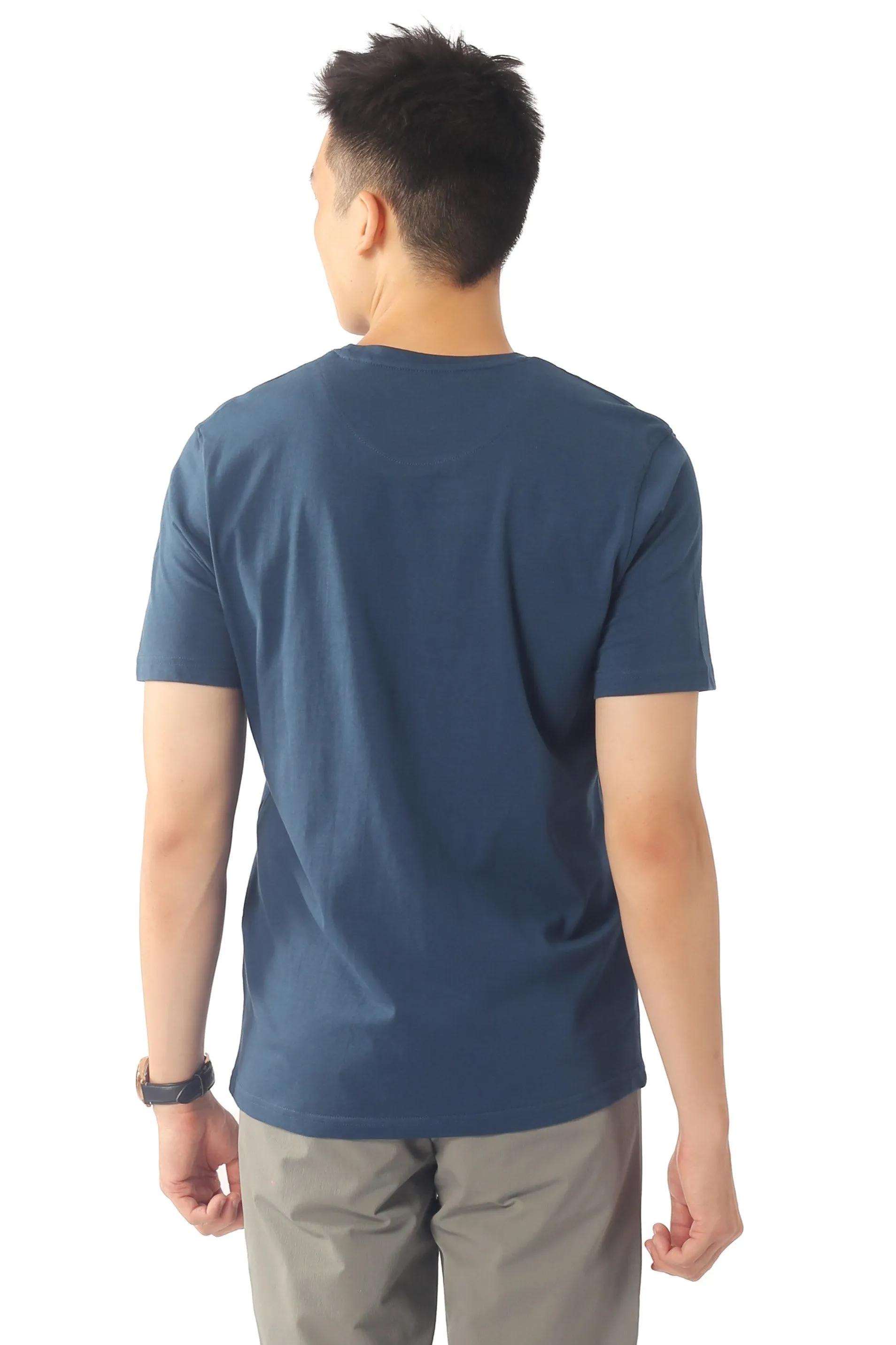 EXHAUST ROUND NECK T SHIRT [FREE CUT] 1650