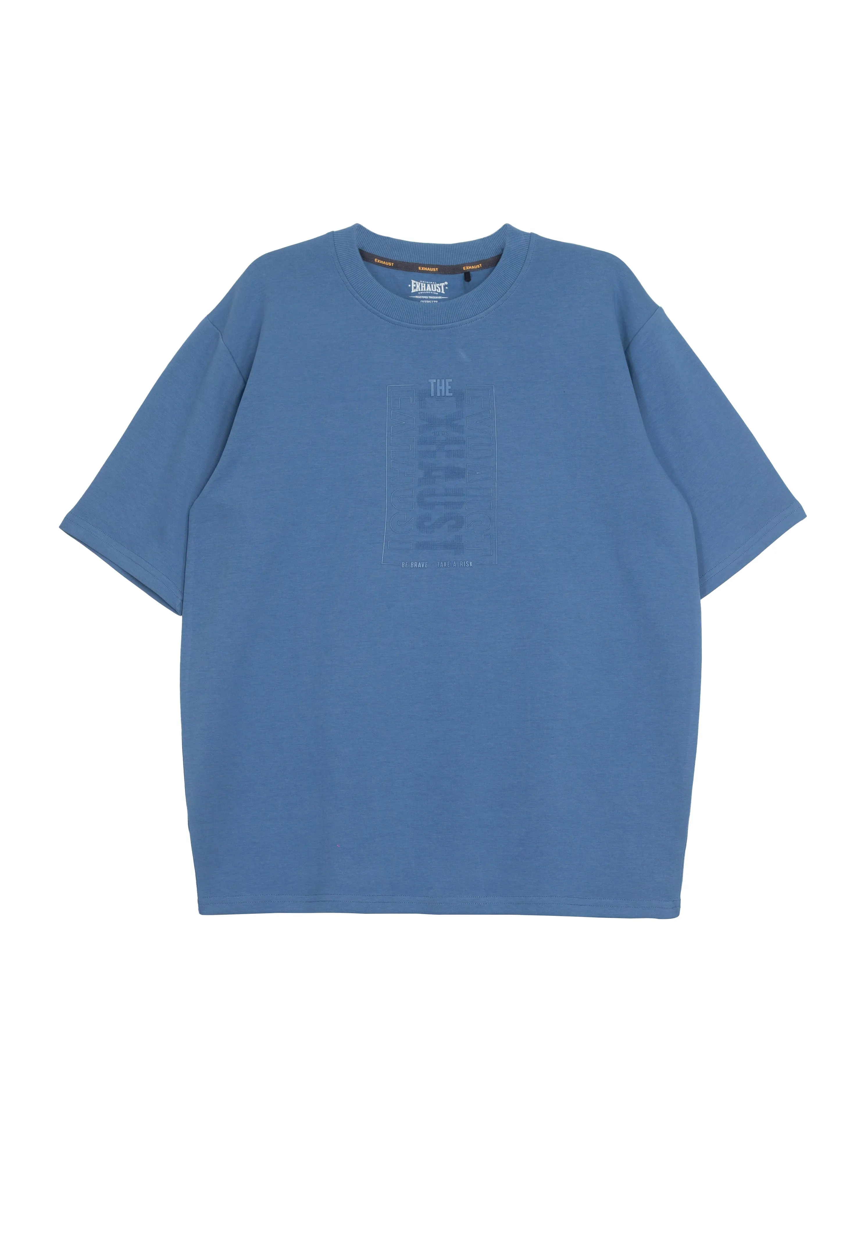 EXHAUST ROUND NECK T SHIRT [OVERSIZE] 1657