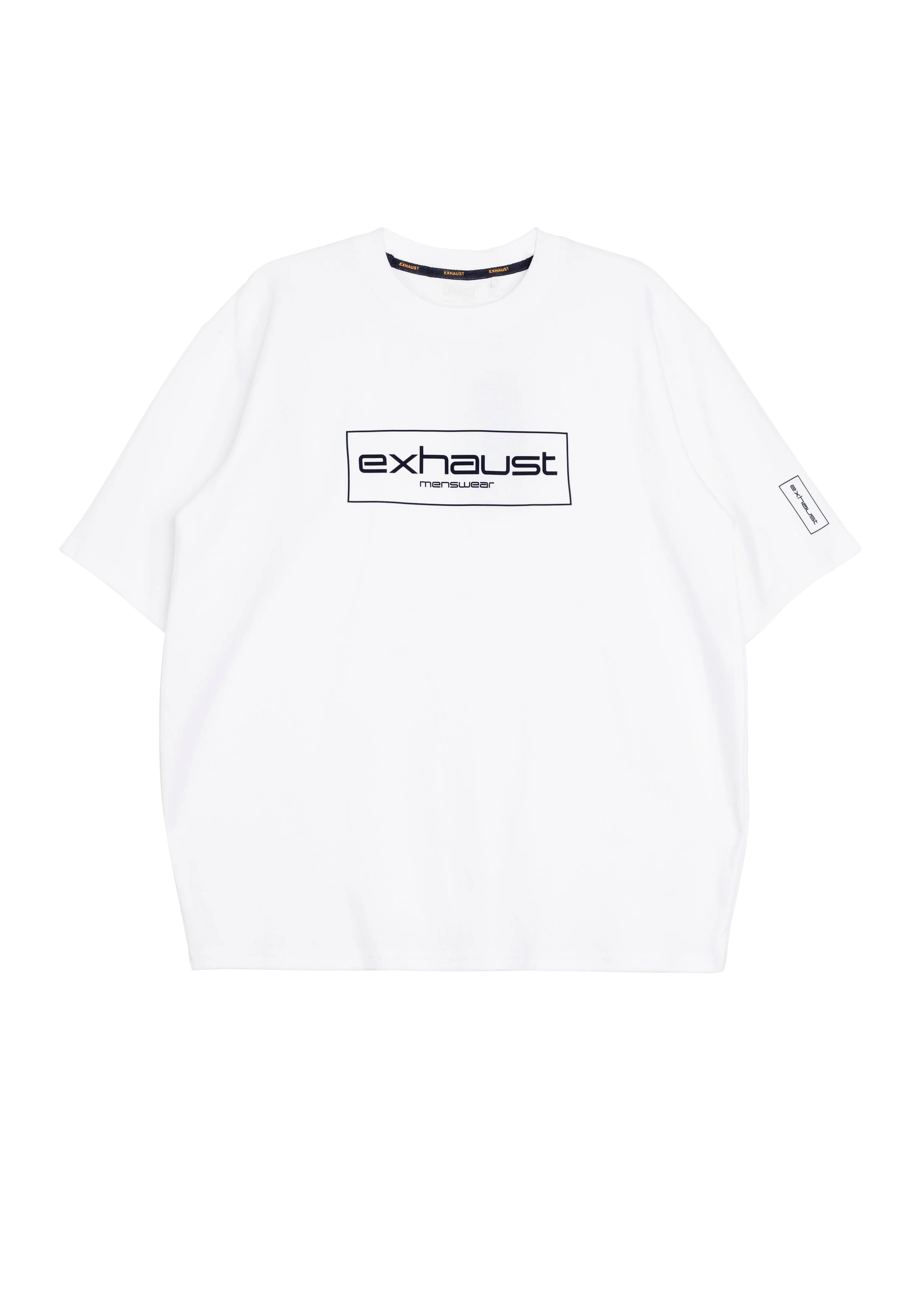 EXHAUST ROUND NECK T SHIRT [OVERSIZE] 1664