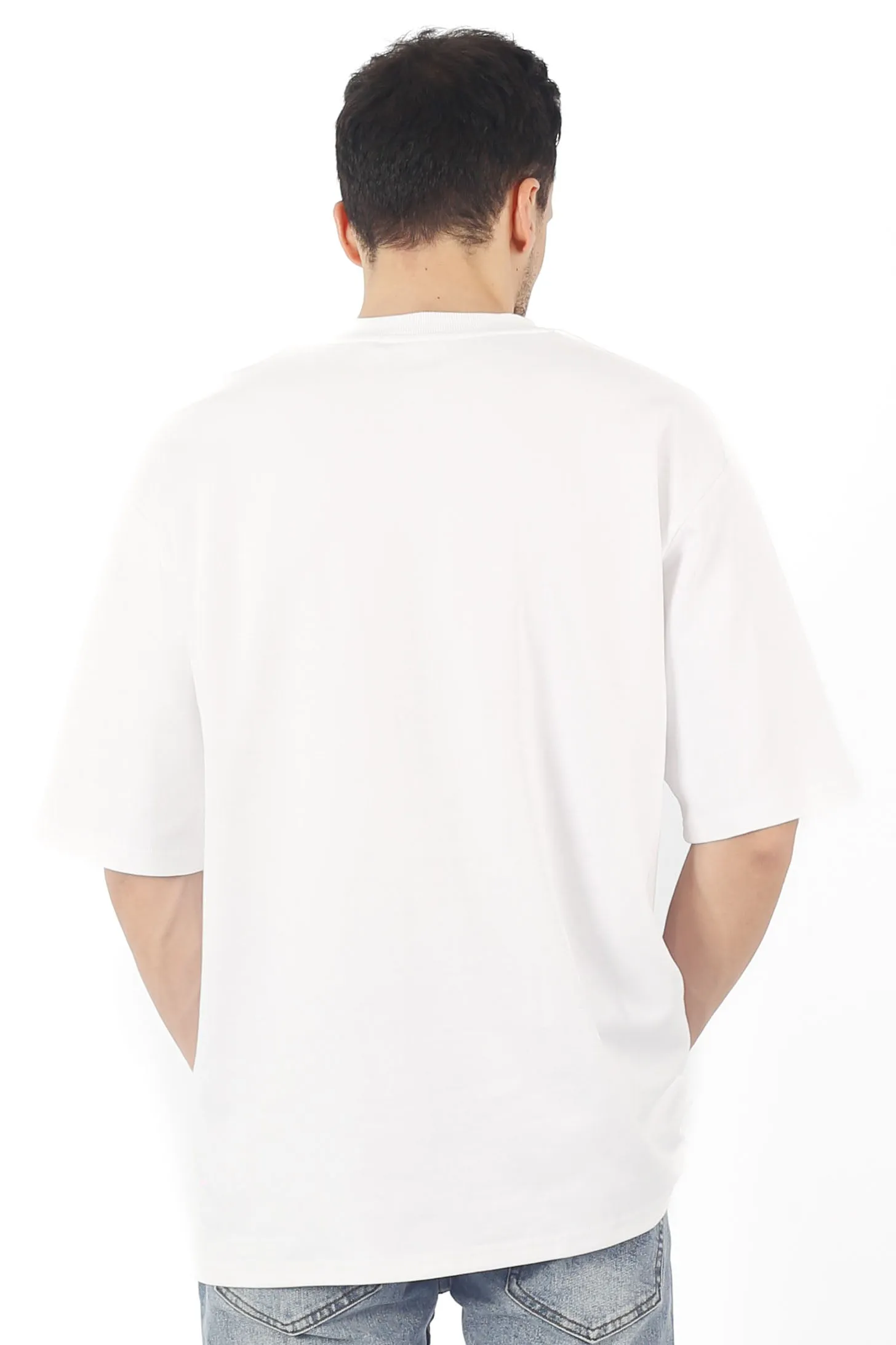 EXHAUST ROUND NECK T SHIRT [OVERSIZE] 1664