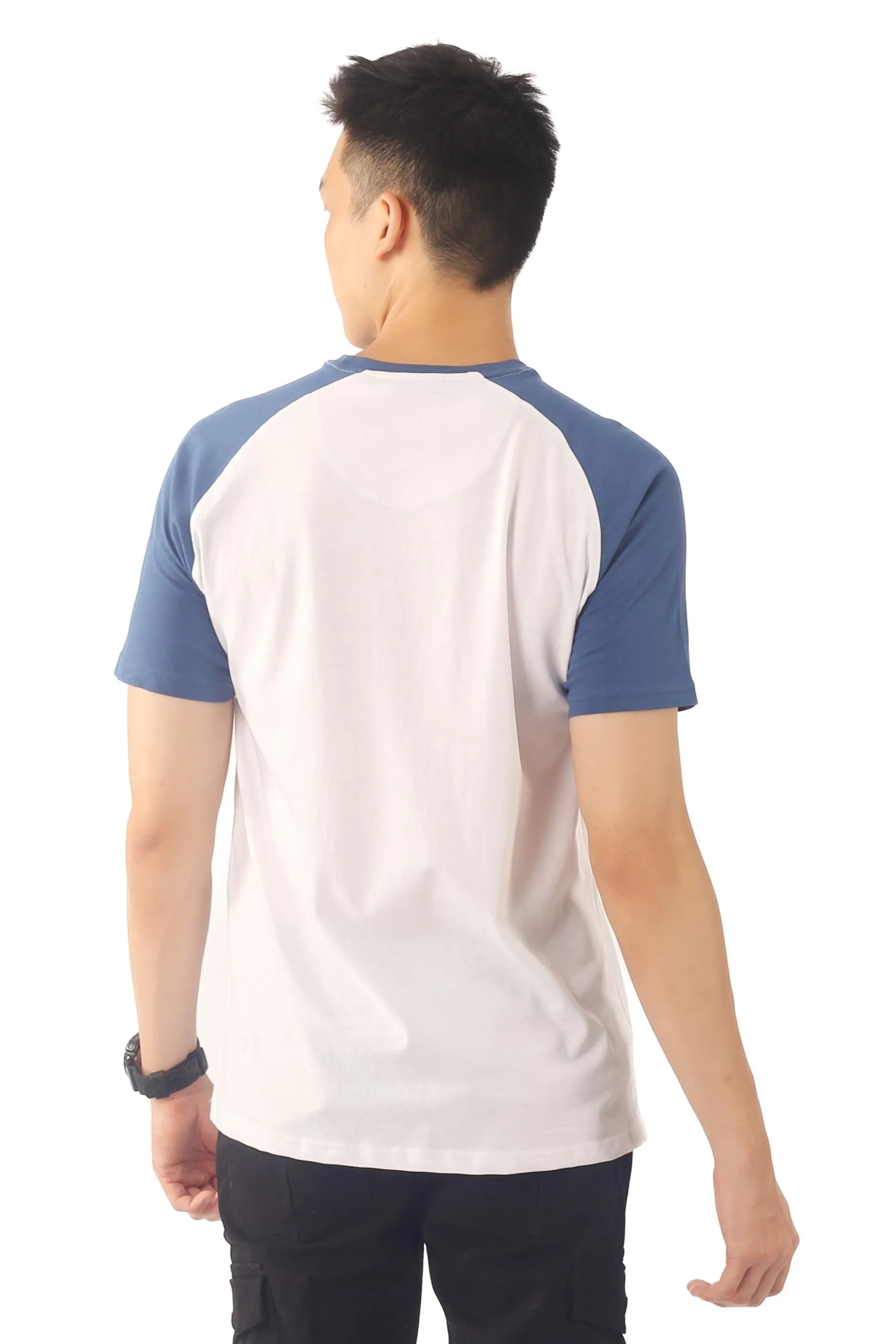 EXHAUST SHORT SLEEVE ROUND NECK T-SHIRT [FREE CUT] 1686