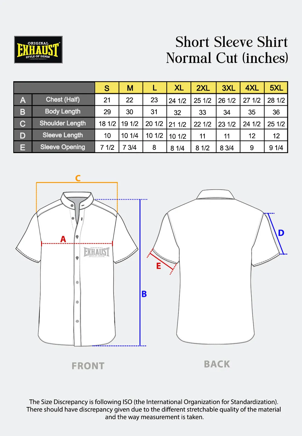 EXHAUST SHORT SLEEVE SHIRT [NORMAL CUT] 1495/1496