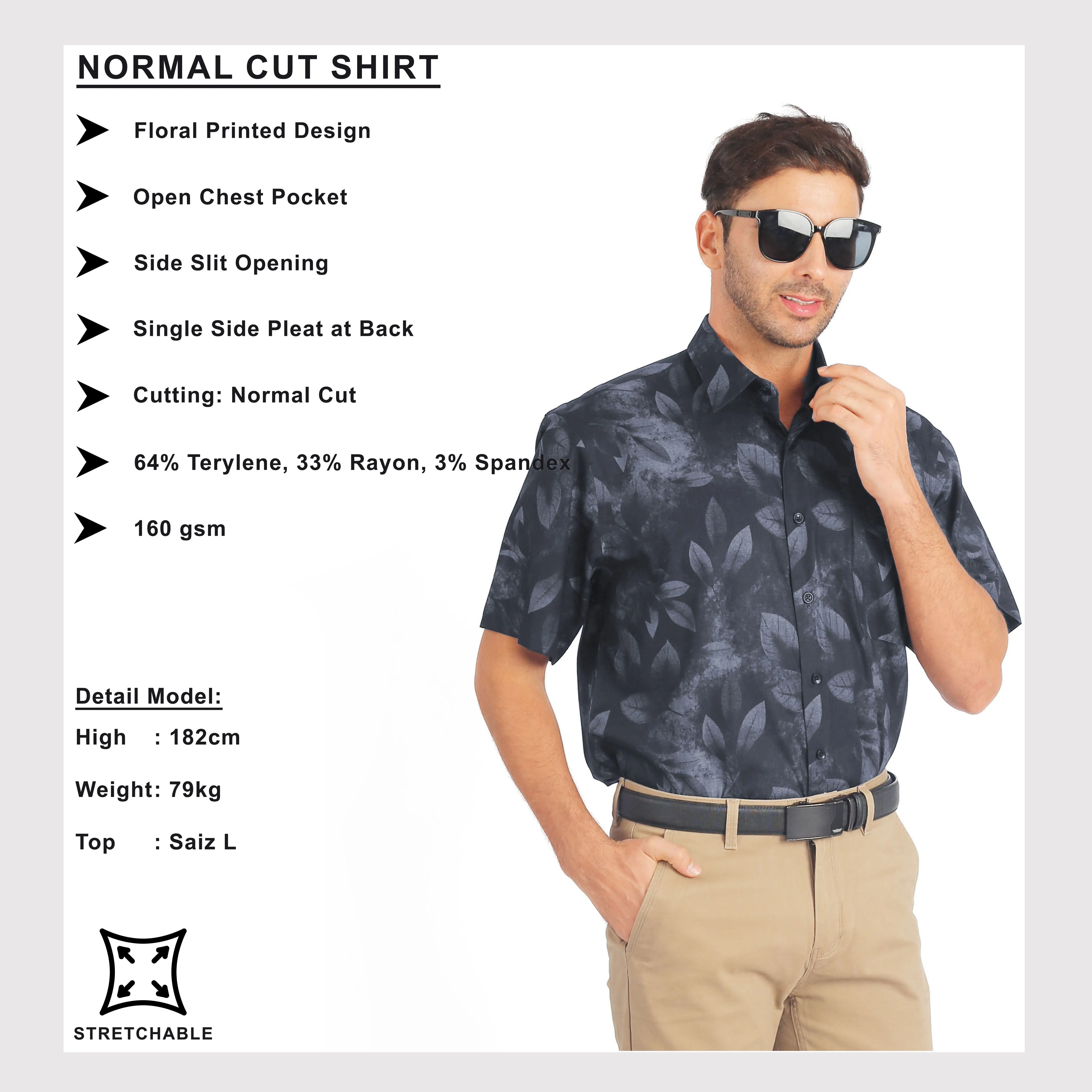 EXHAUST SHORT SLEEVE SHIRT [NORMAL CUT] 1751/1745