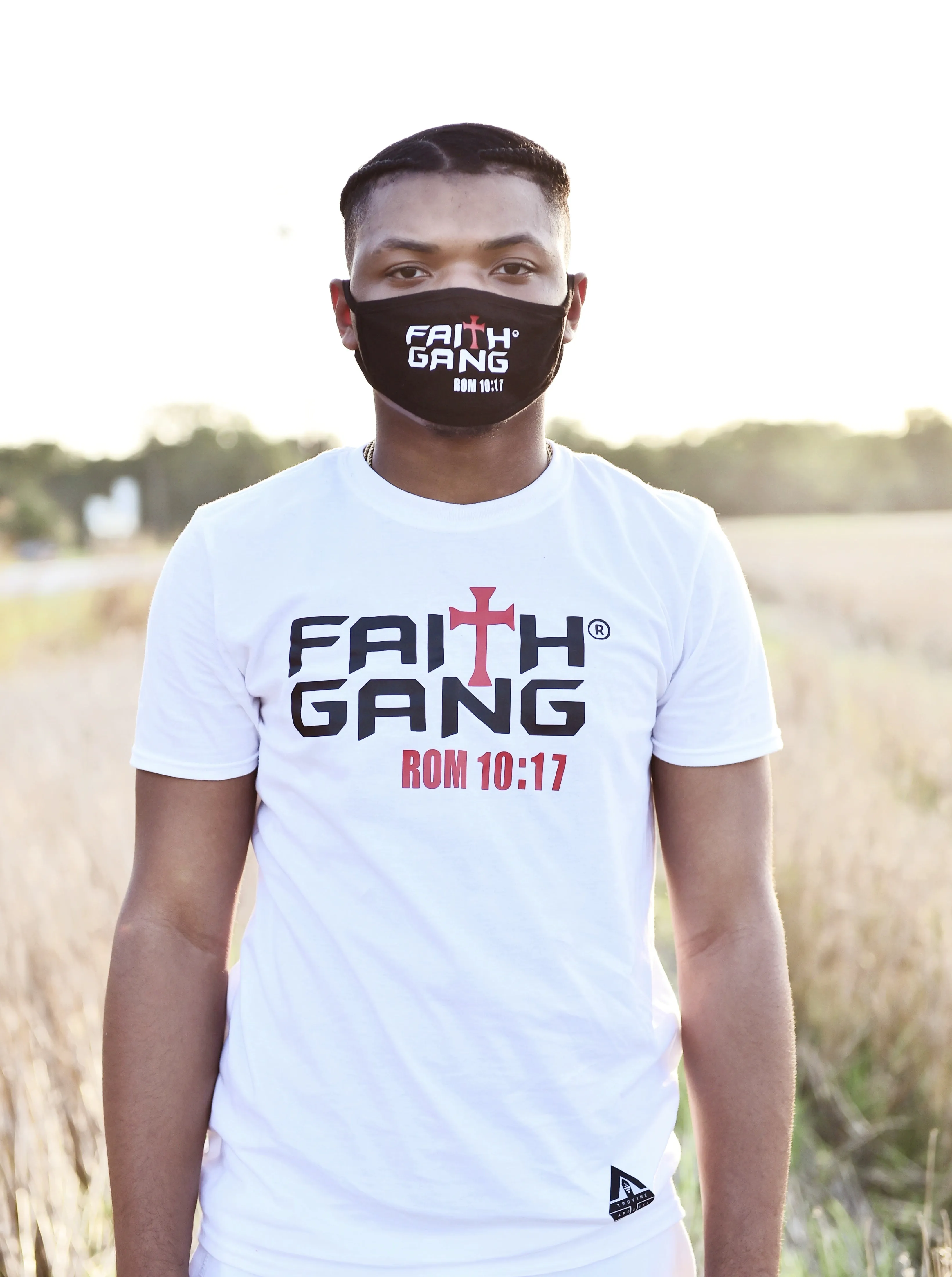 Faith Gang Unisex Classic  White Tee (multiple color options)