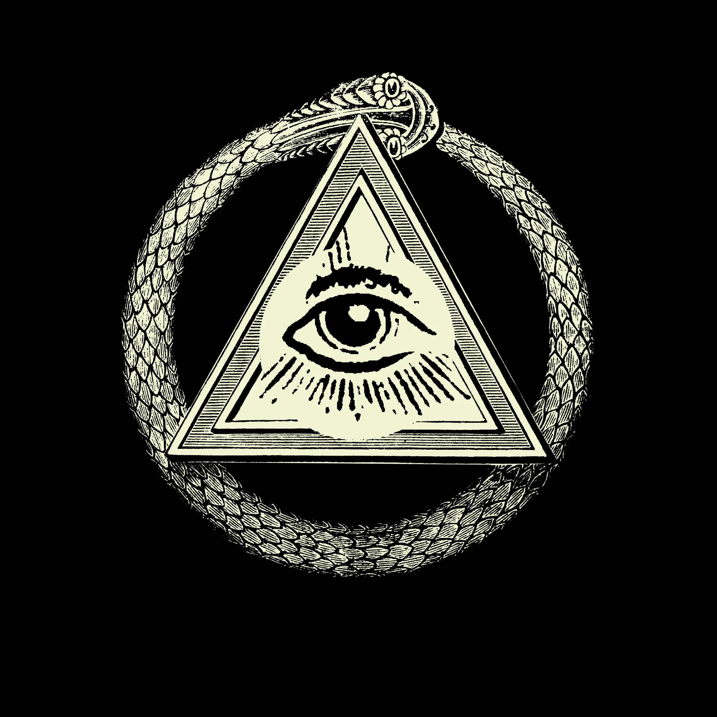 Freemason Snake And Eye Classic Tee