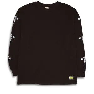 Fucking Awesome Lilith Long Sleeve Thermal Shirt - Black