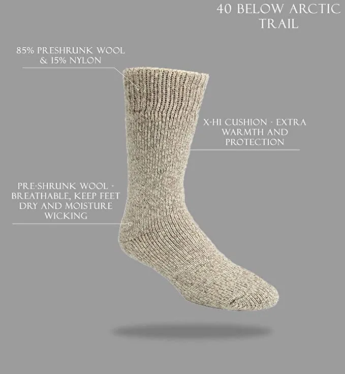 Icelandic Murino Wool Socks -40C