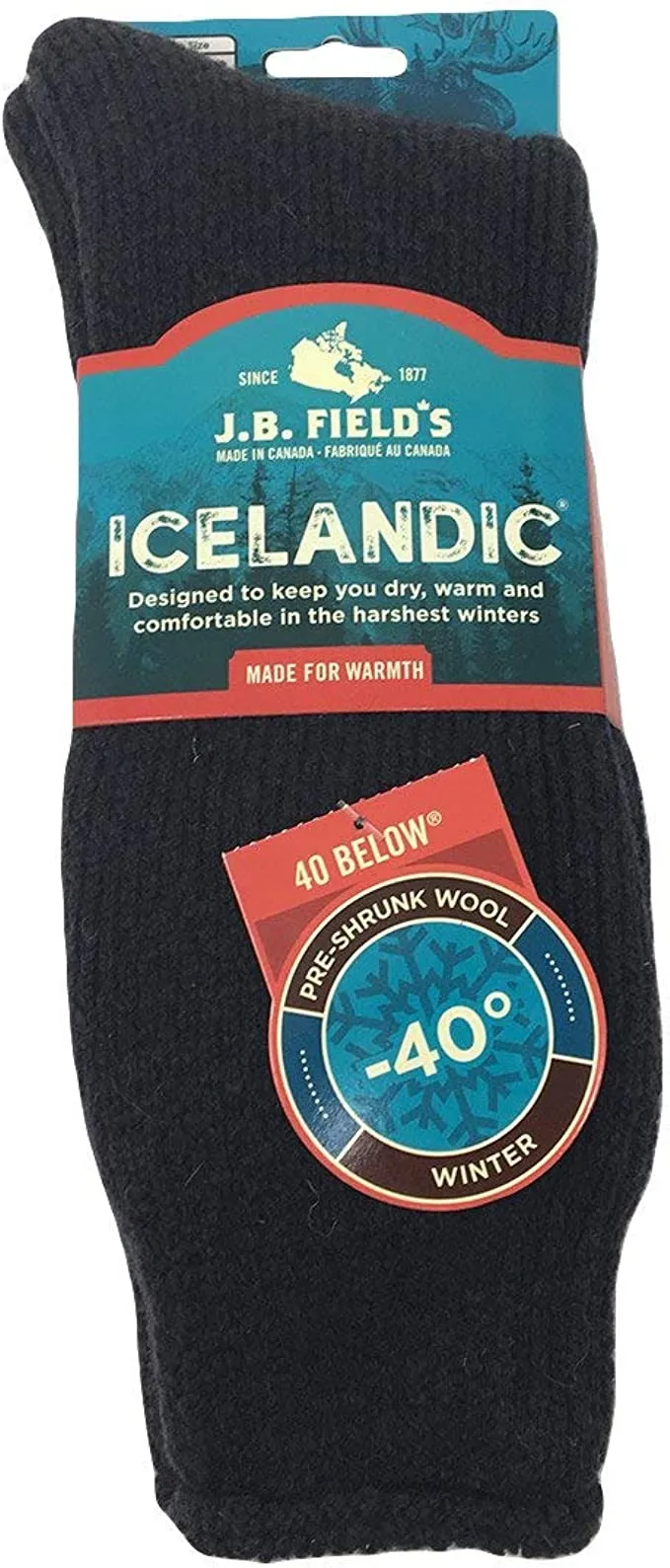 Icelandic Murino Wool Socks -40C