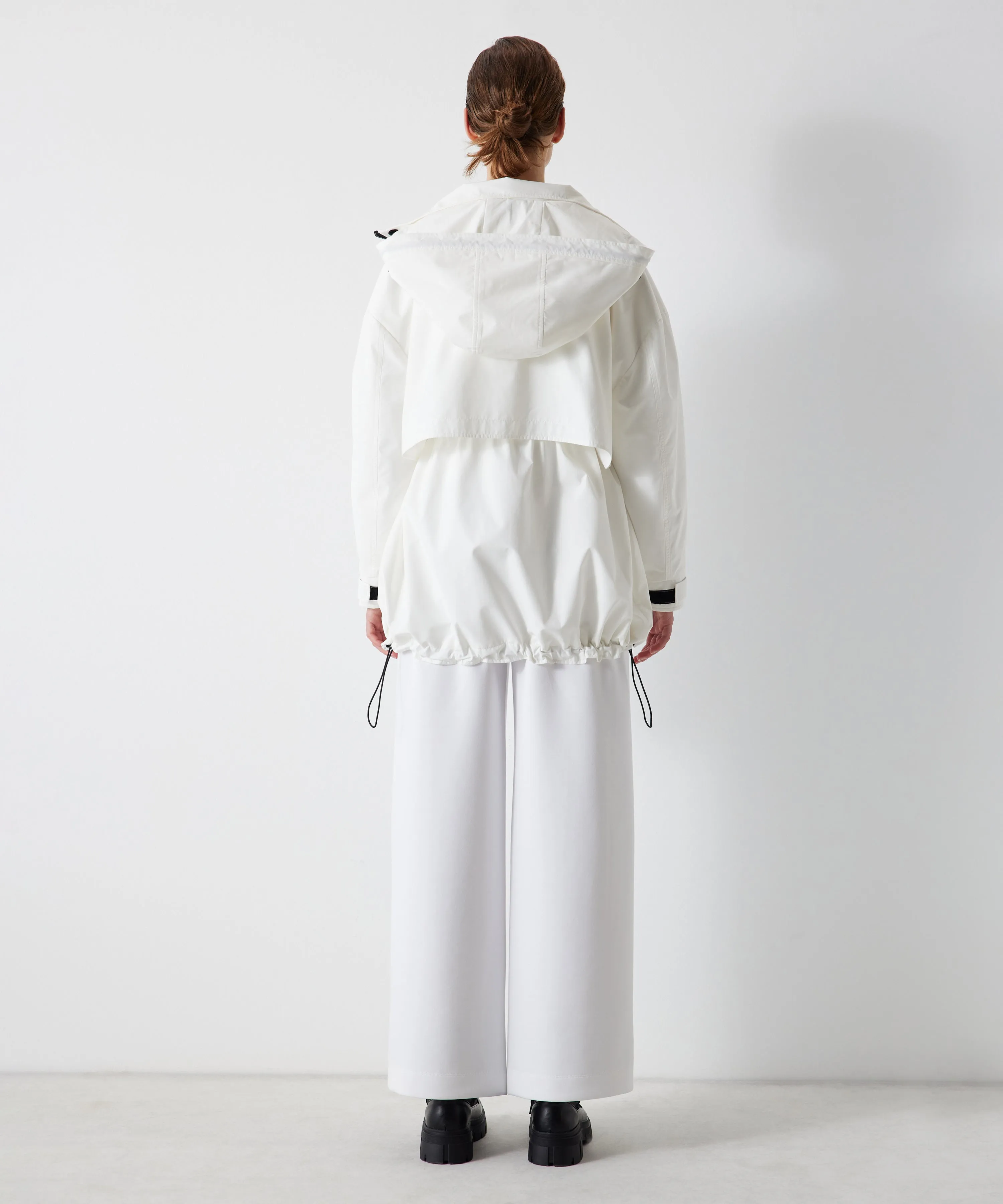 Ipekyol Adjustable Waist Slim Coat White