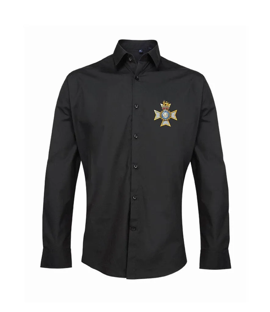 Light Dragoons Embroidered Long Sleeve Oxford Shirt