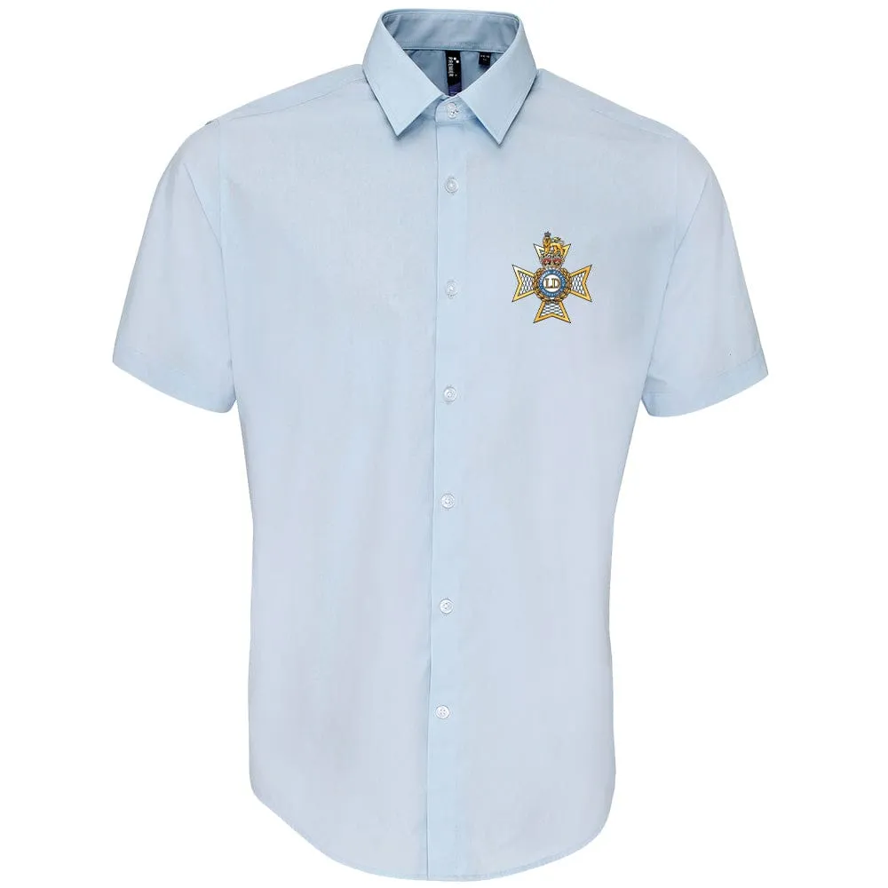 Light Dragoons Embroidered Short Sleeve Oxford Shirt