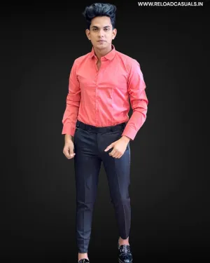 Matty Cotton Fabric Shirt & Adj Lycra Pant - Combo